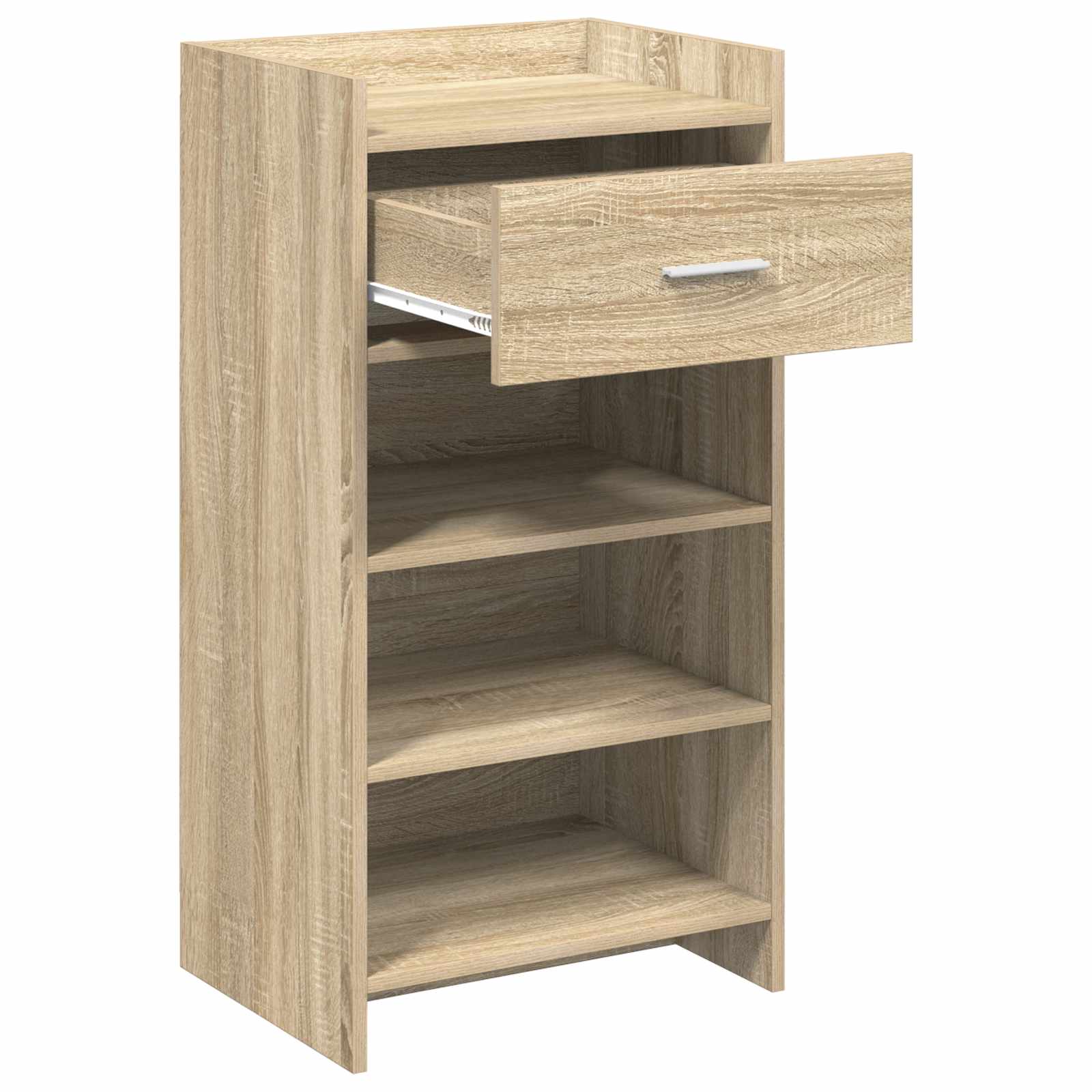 Shoe Cabinet Sonoma Oak 48 x 36 x 92 cm Engineered Wood