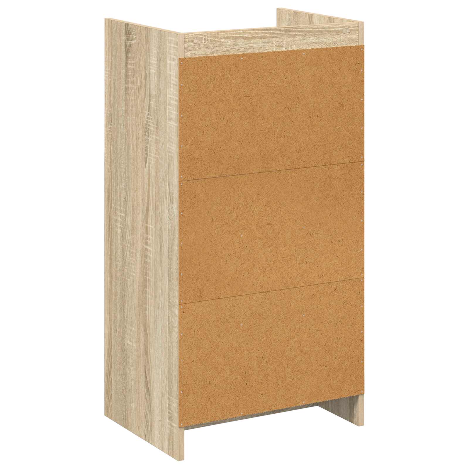Shoe Cabinet Sonoma Oak 48 x 36 x 92 cm Engineered Wood