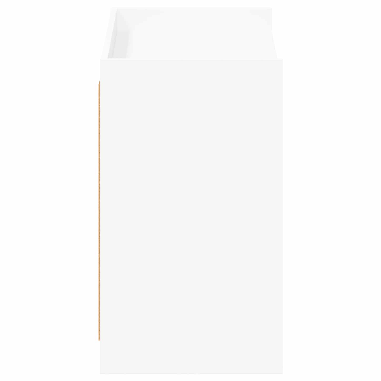 Shoe Cabinet White 85 x 39.5 x 70 cm Engineered Wood