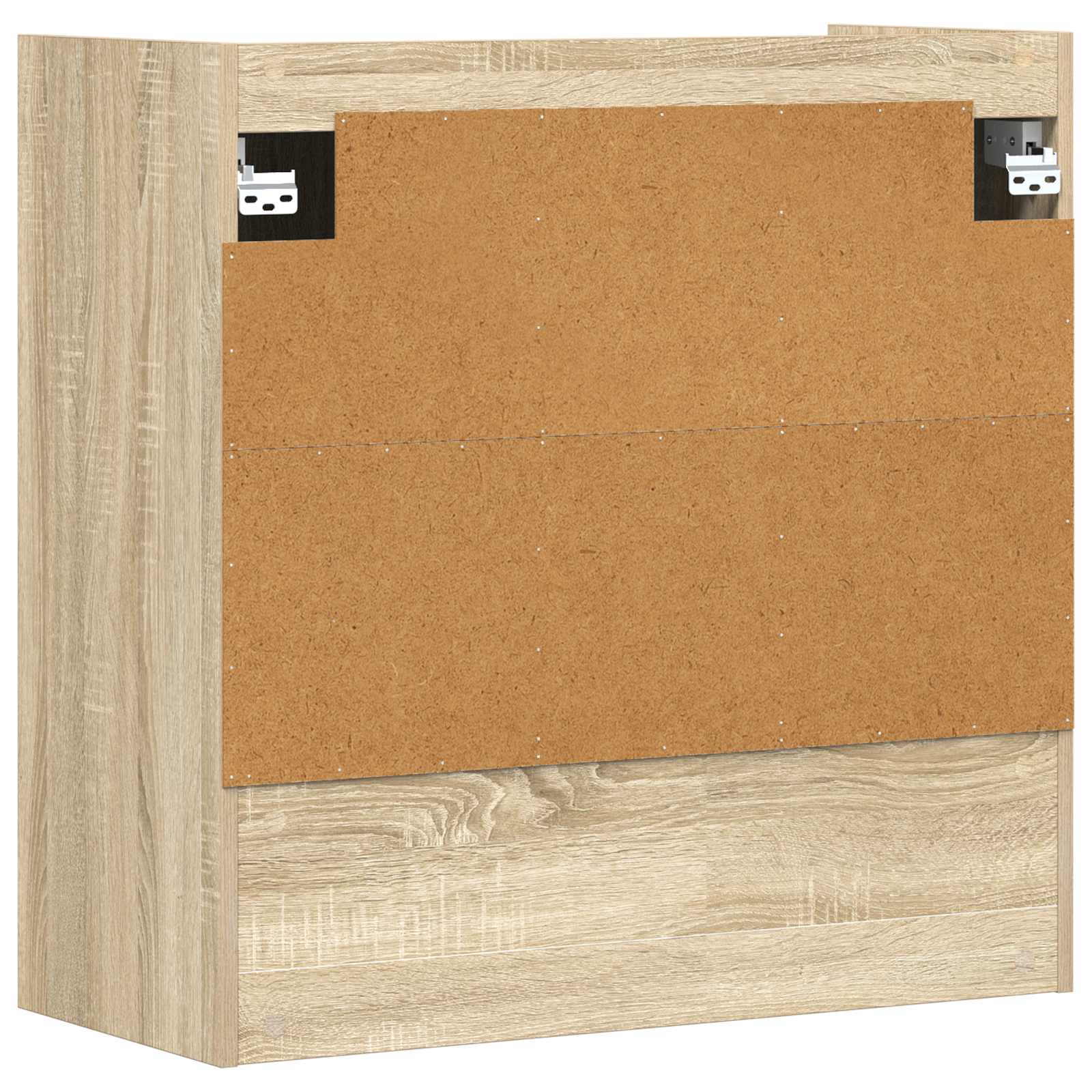 Wall Shelf Wall-Mounted Sonoma Oak 80 x 36 x 80 cm