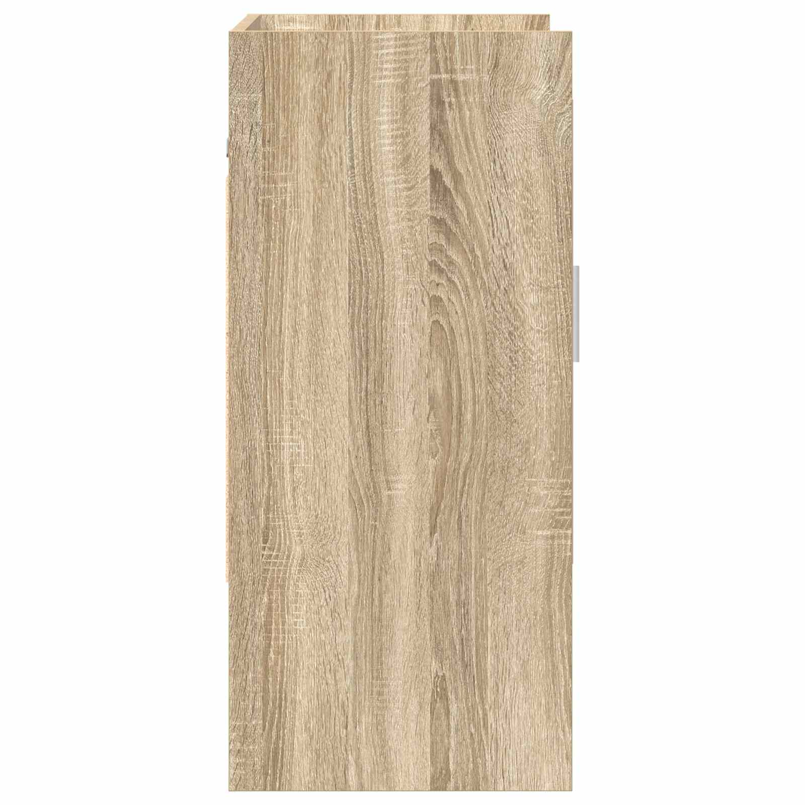 Wall Shelf Wall-Mounted Sonoma Oak 80 x 36 x 80 cm