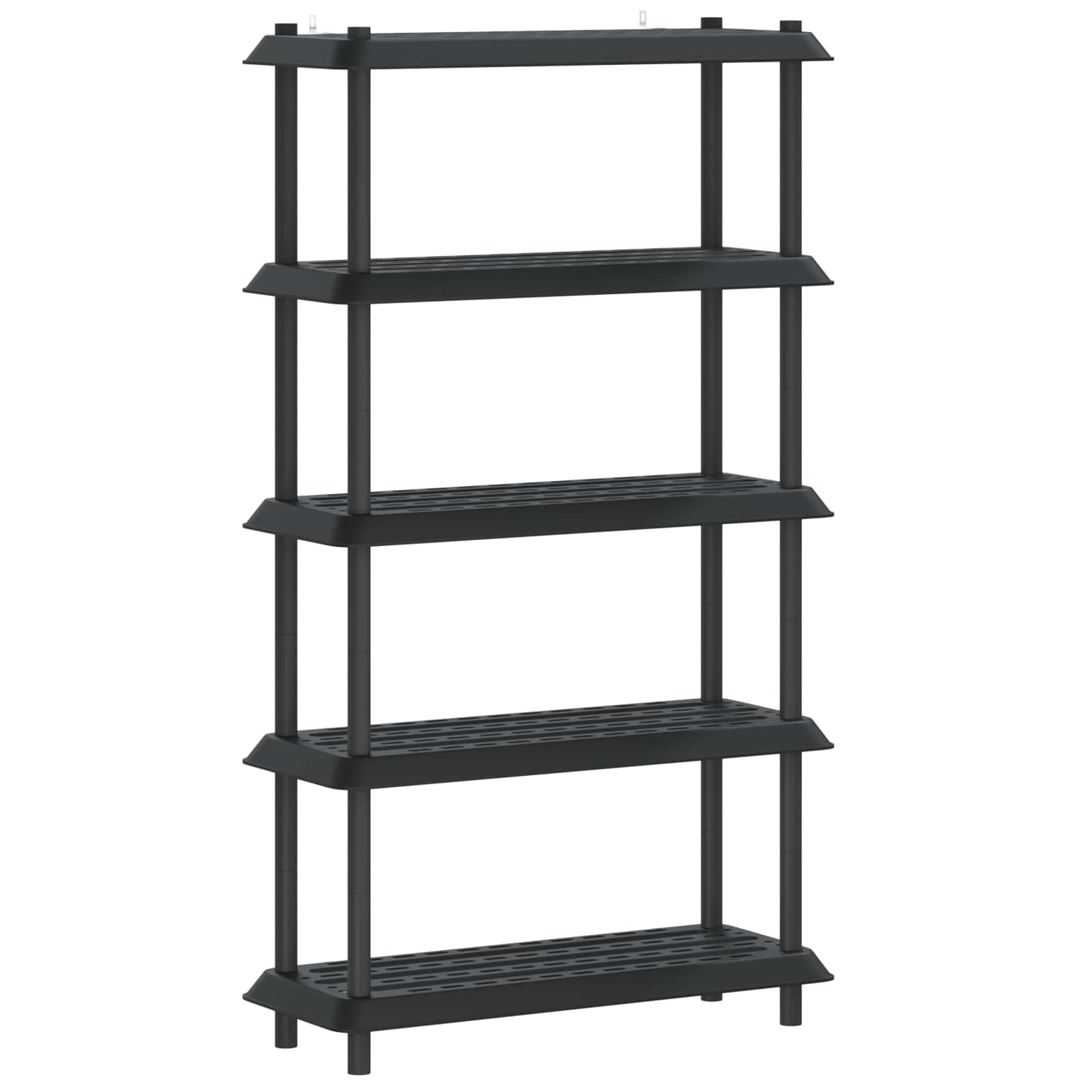 Shelving Unit 5-Tier 100 x 40 x 177 cm PP Anthracite