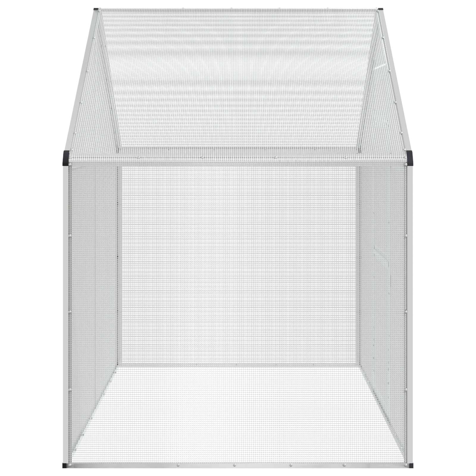 Bird Cage Silver 181.5 x 112.5 x 173.5 cm