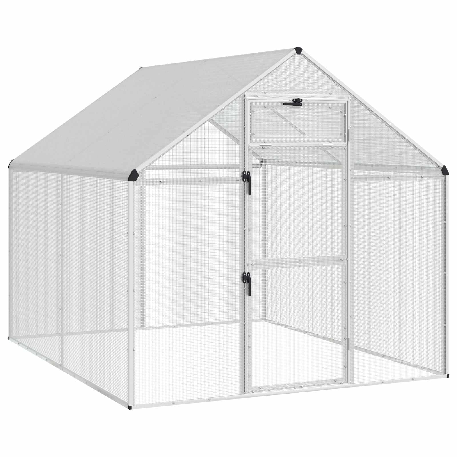 Bird Cage Silver 181.5 x 221 x 173.5 cm