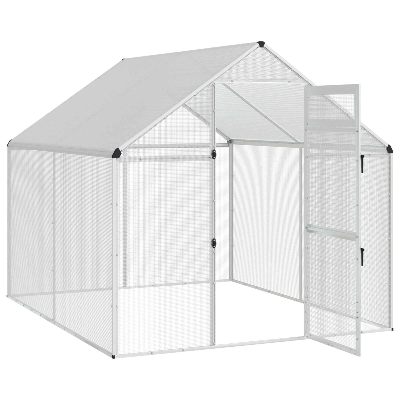 Bird Cage Silver 181.5 x 221 x 173.5 cm