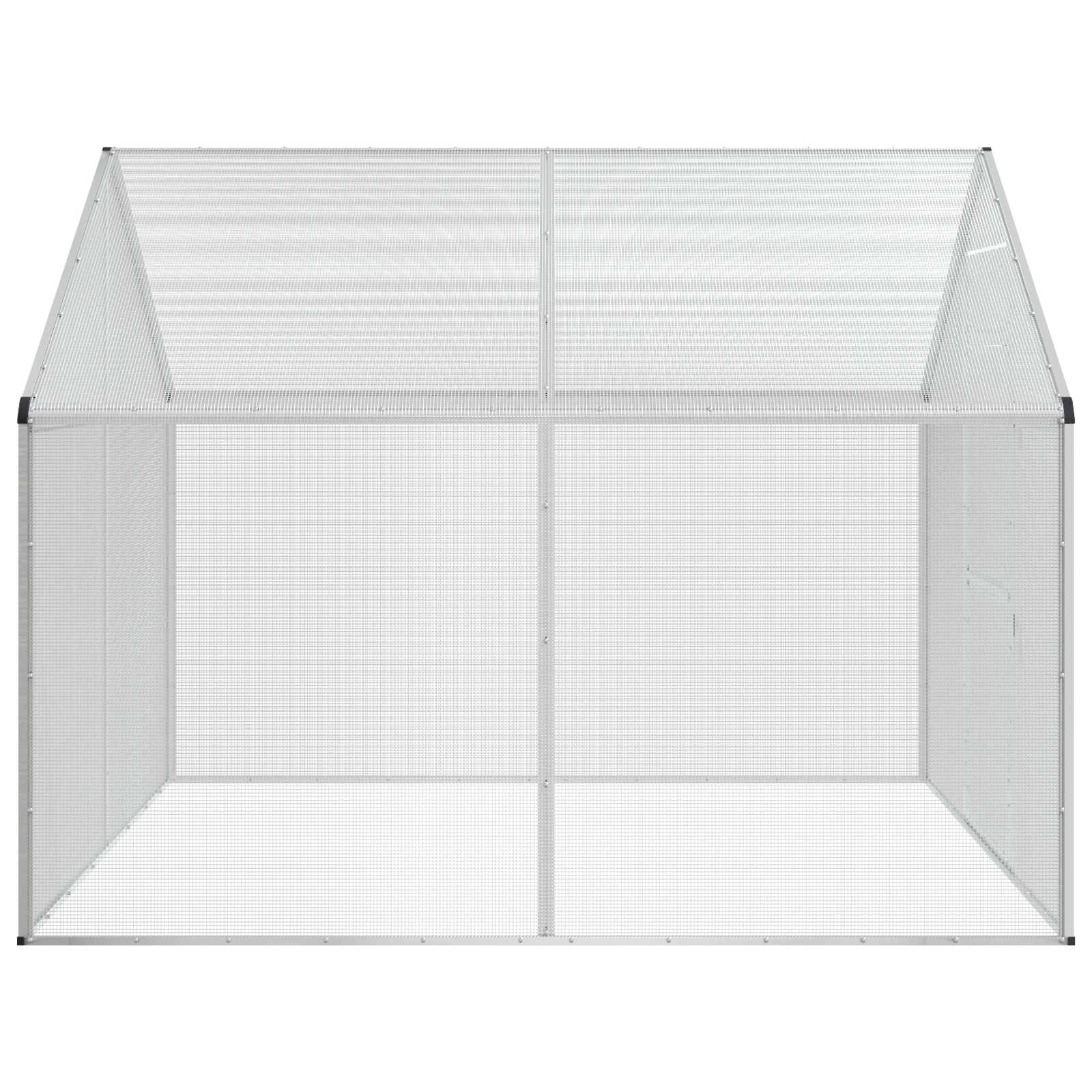 Bird Cage Silver 181.5 x 221 x 173.5 cm
