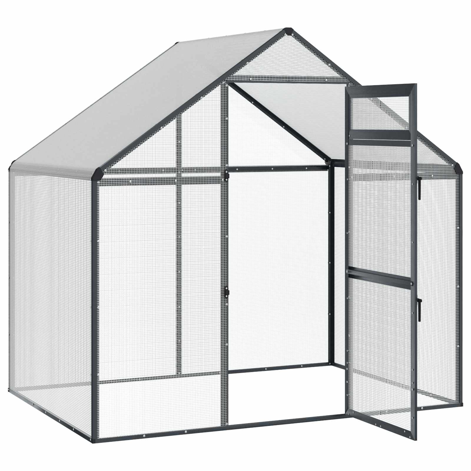 Bird Cage Anthracite 181.5 x 112.5 x 173.5 cm