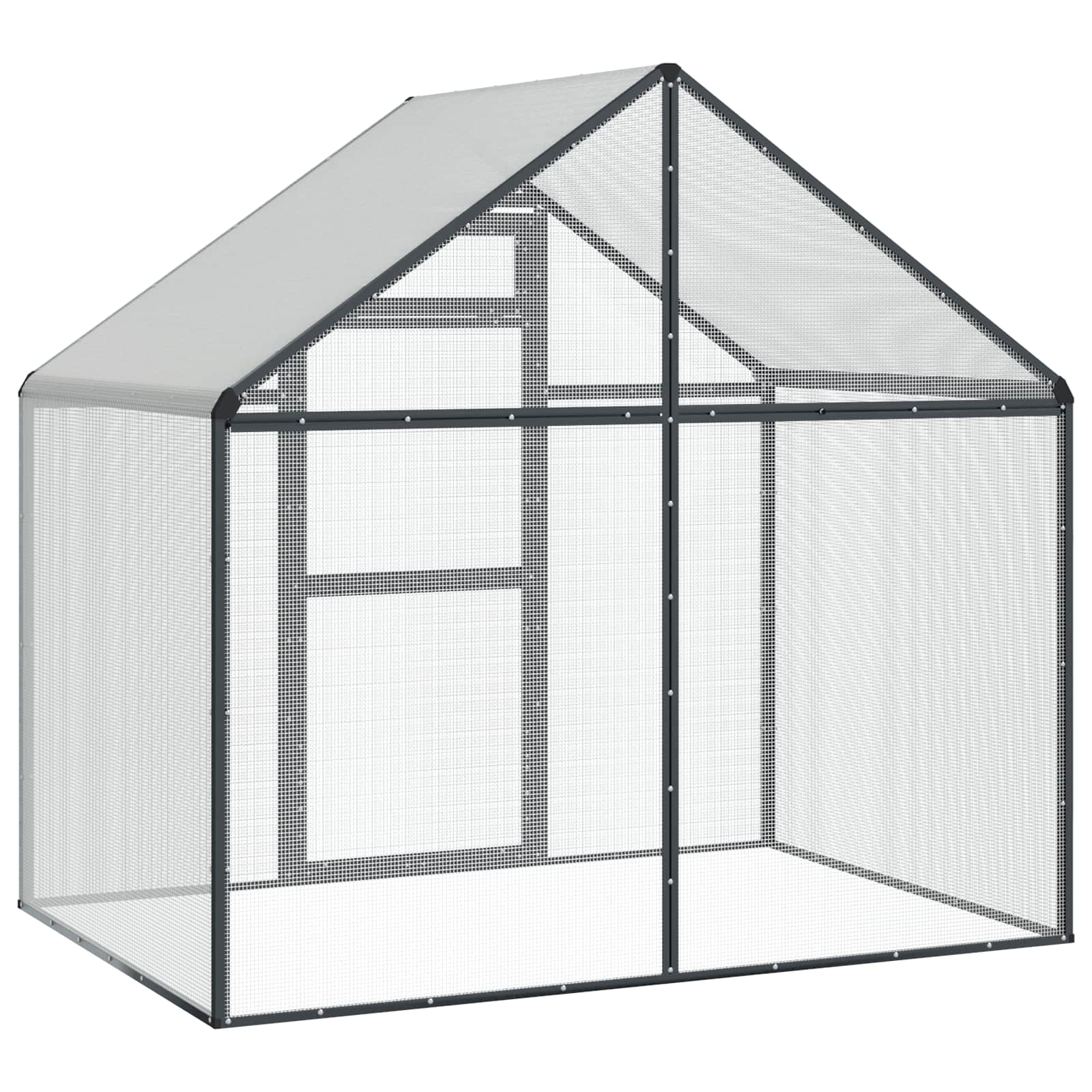 Bird Cage Anthracite 181.5 x 112.5 x 173.5 cm