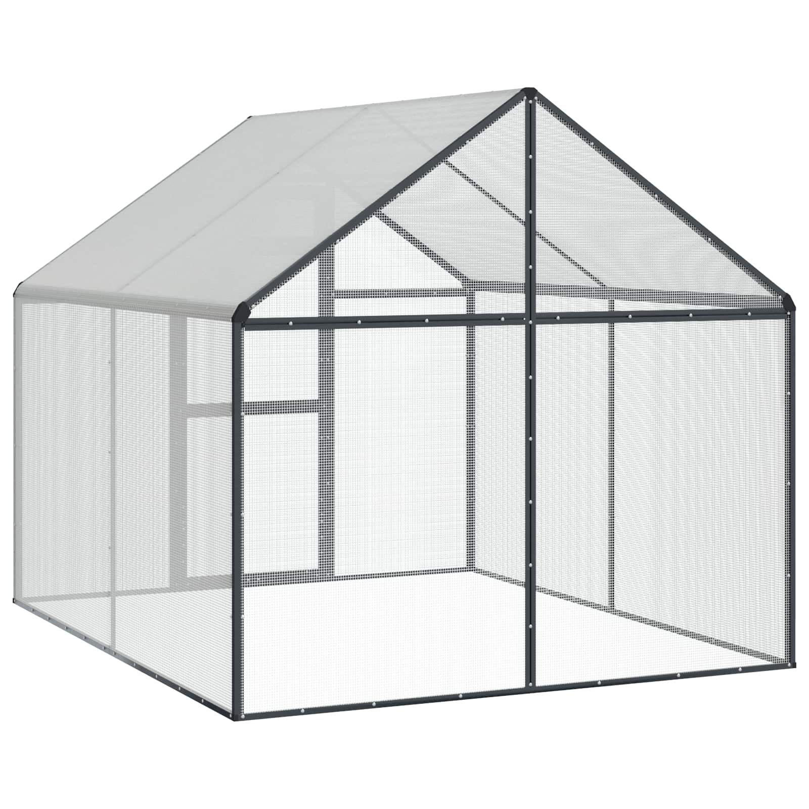 Bird Cage Anthracite 181.5 x 221 x 173.5 cm