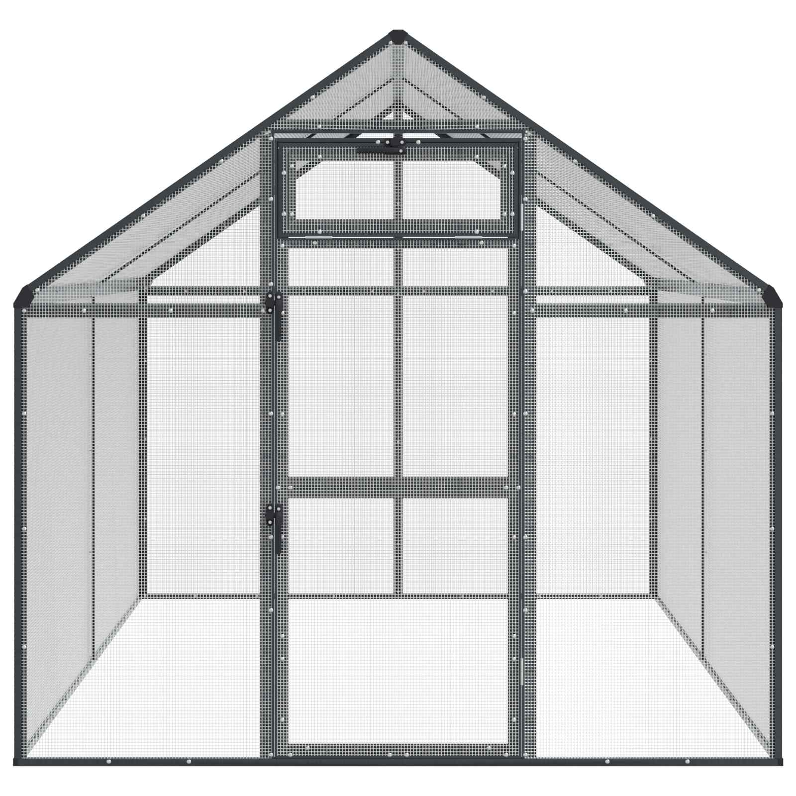 Bird Cage Anthracite 181.5 x 221 x 173.5 cm