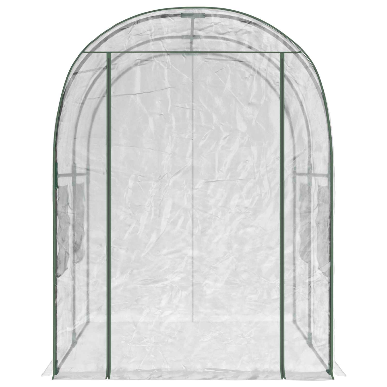 Greenhouse with Frame 160 x 200 x 192.5 cm PVC Transparent