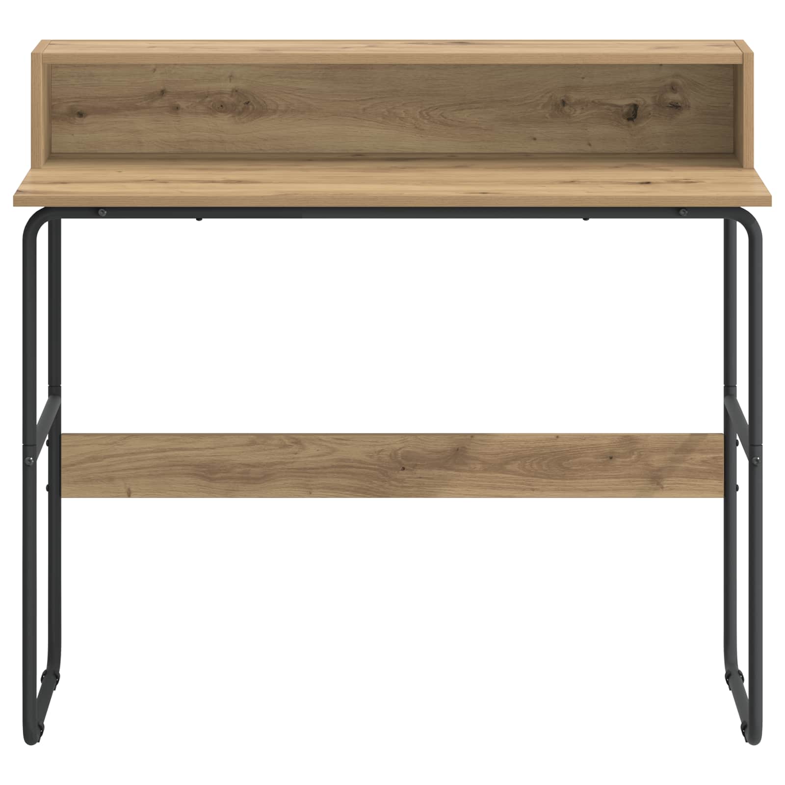 Desk with Storage Artisan Oak 100 x 50 x 91 cm