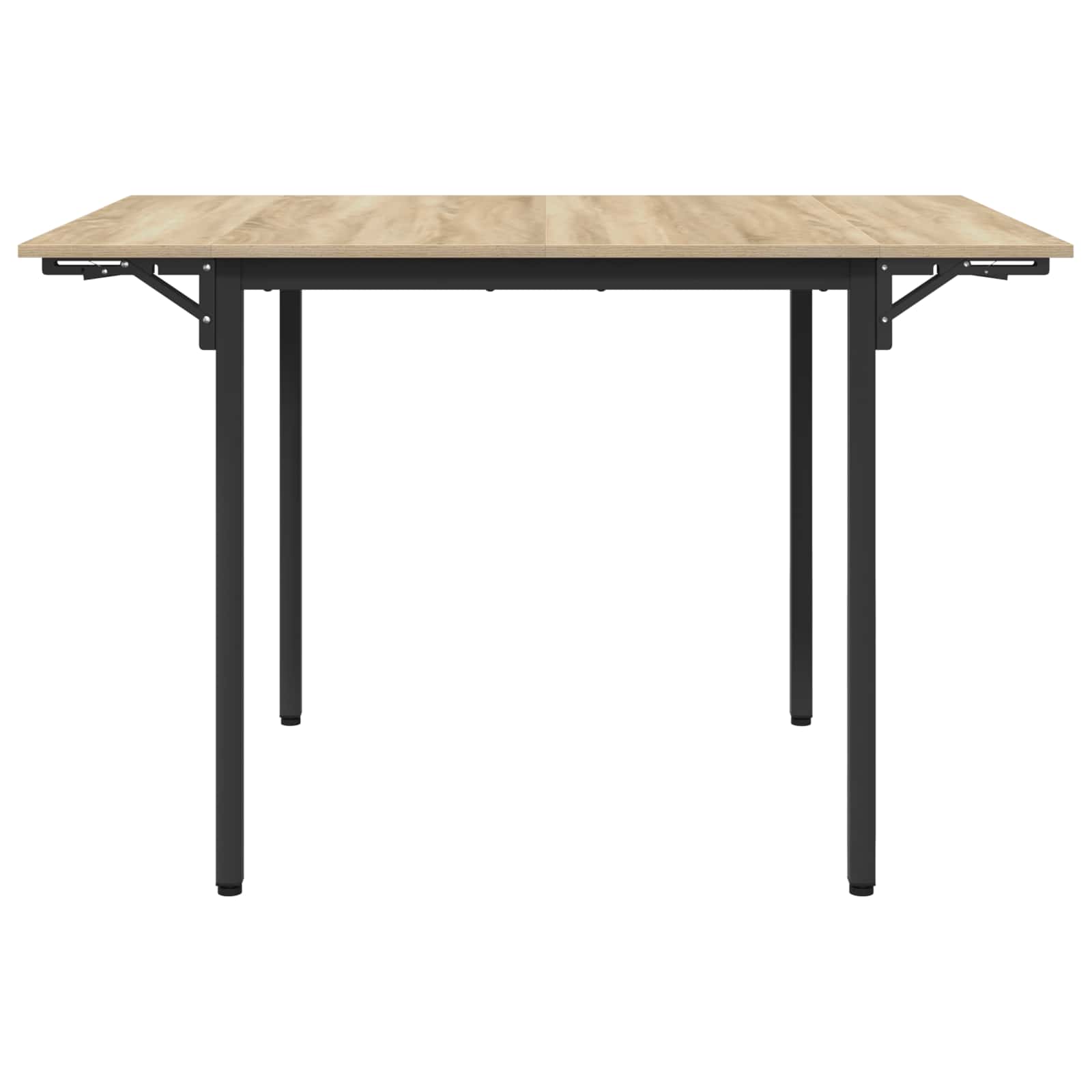 Extendable dining table 120 x 81.5 x 75 cm Engineered Wood