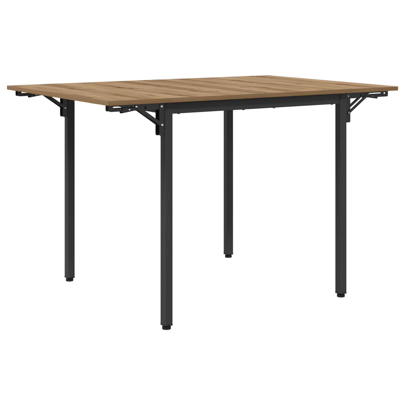 Extendable dining table 120 x 81.5 x 75 cm Engineered Wood
