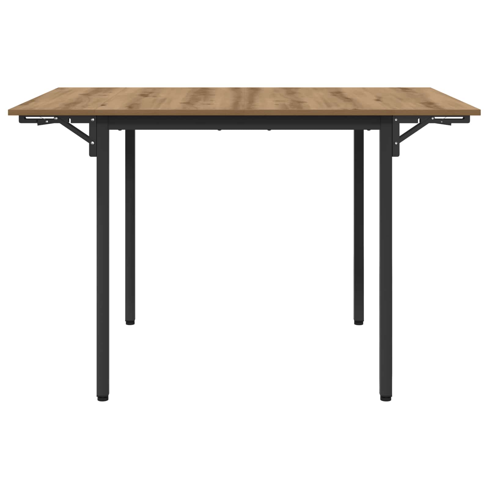 Extendable dining table 120 x 81.5 x 75 cm Engineered Wood