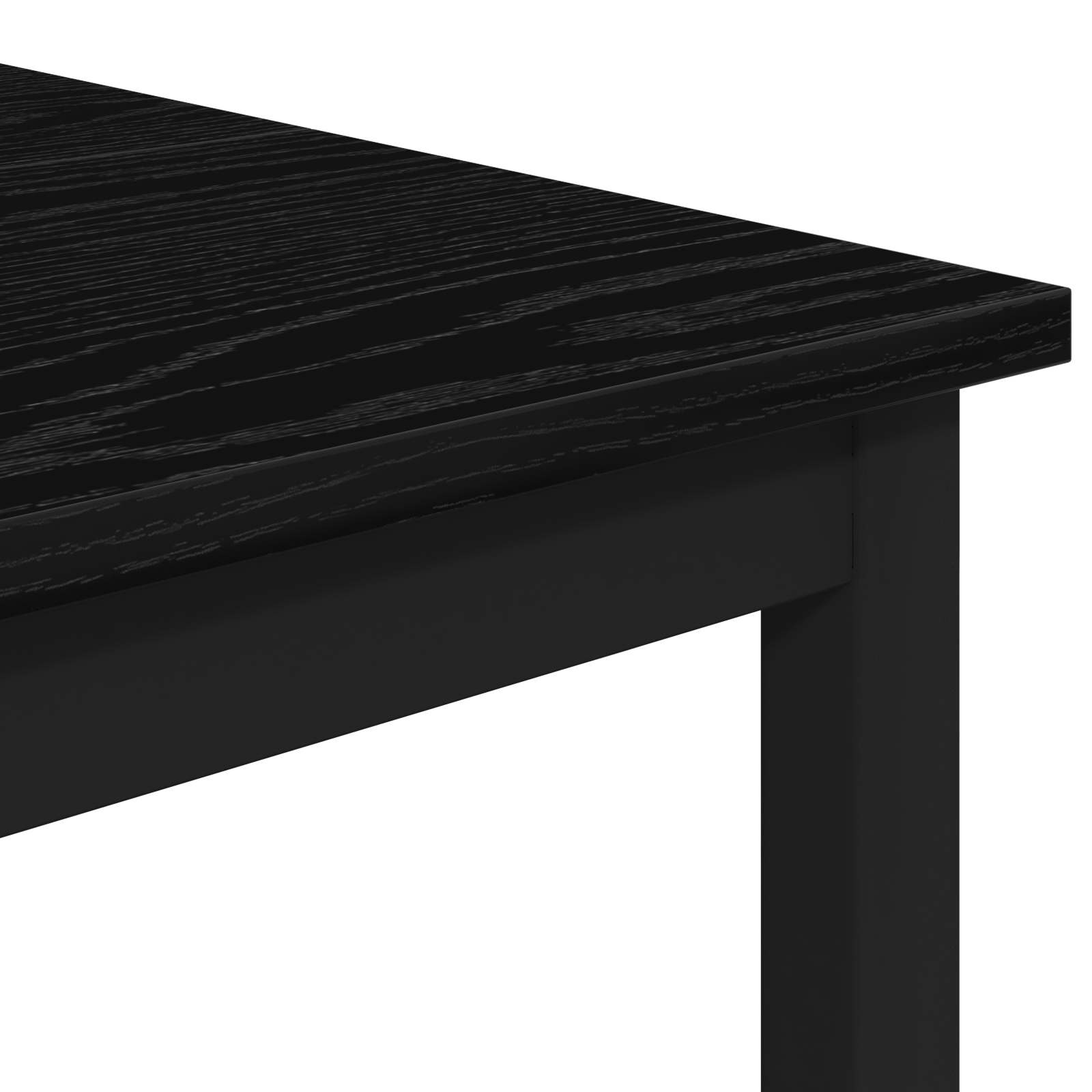 Bar Stool 2 pcs Black Oak 40 x 32 x 74 cm Engineered Wood
