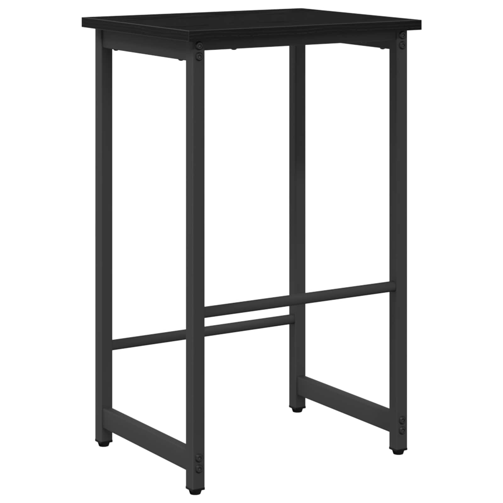 Bar Stool Black Oak 40 x 32 x 74 cm Engineered Wood