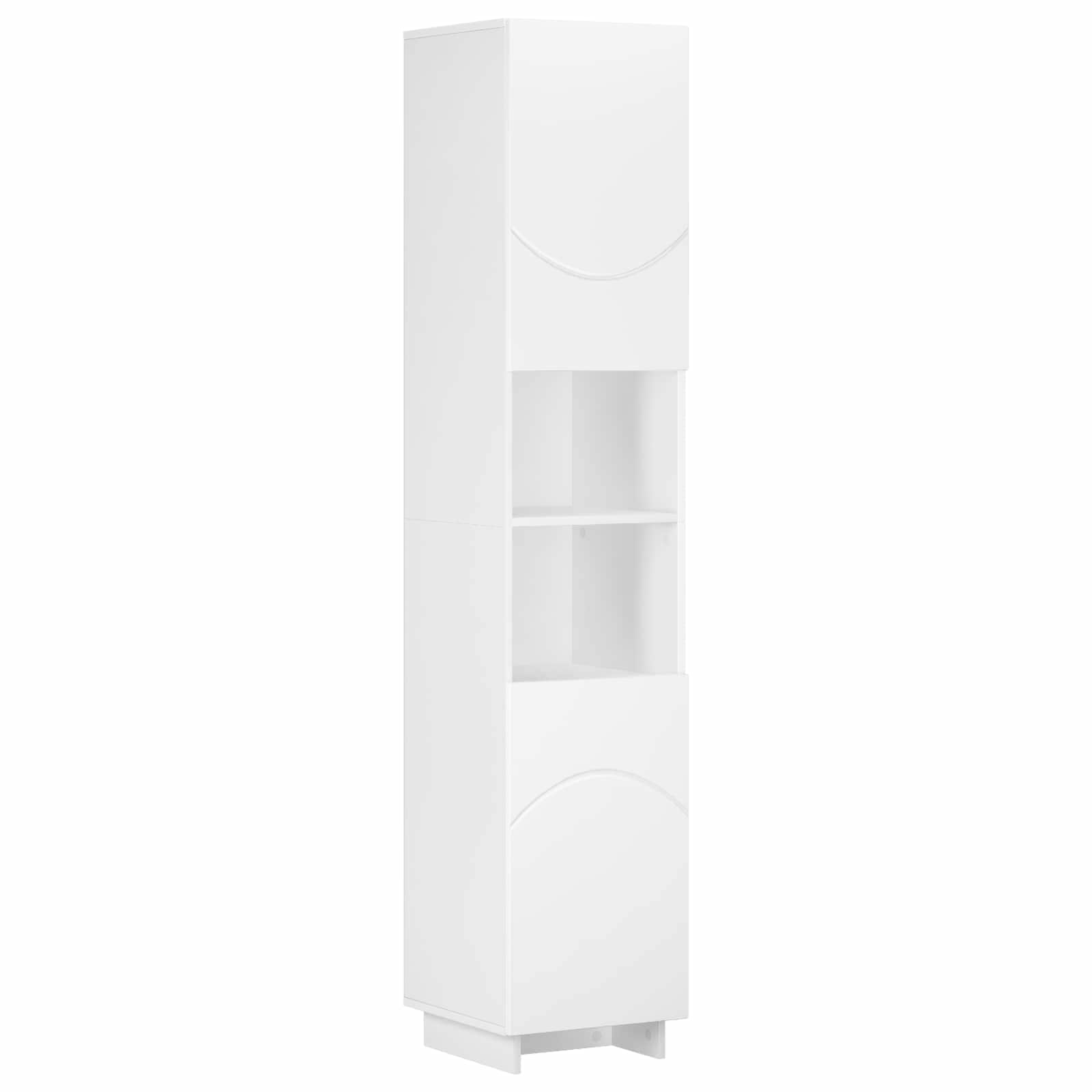 Bathroom Cabinet Set 3 pcs White Engineered Wood