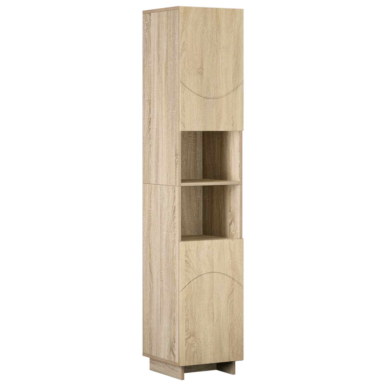 Bathroom Cabinet Set 3 pcs Sonoma Oak Engineered Wood
