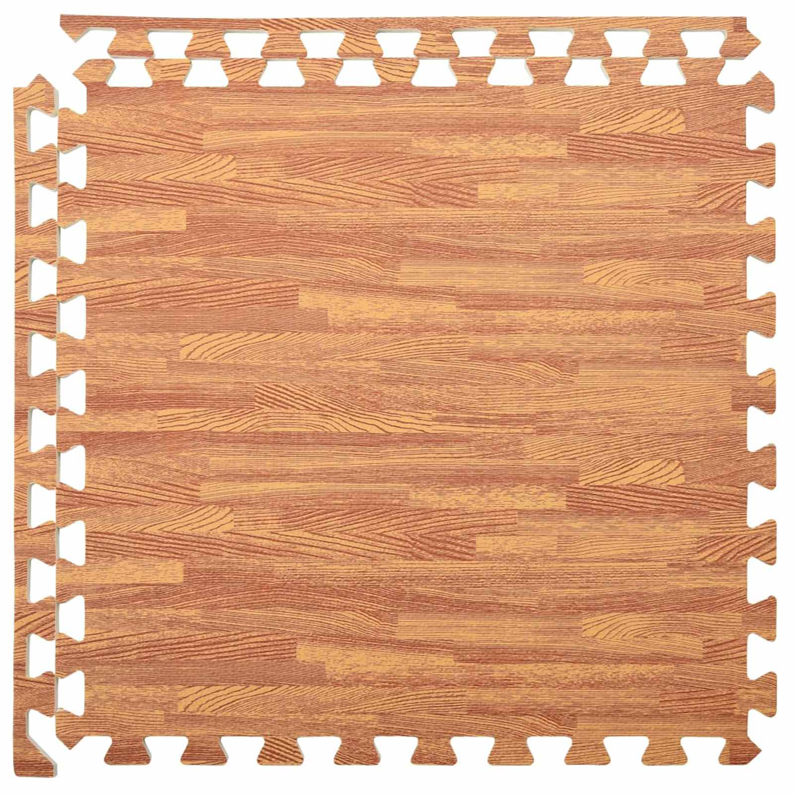 Pool Ground Mat 6 pcs Wood 4.32 ㎡ EVA Foam