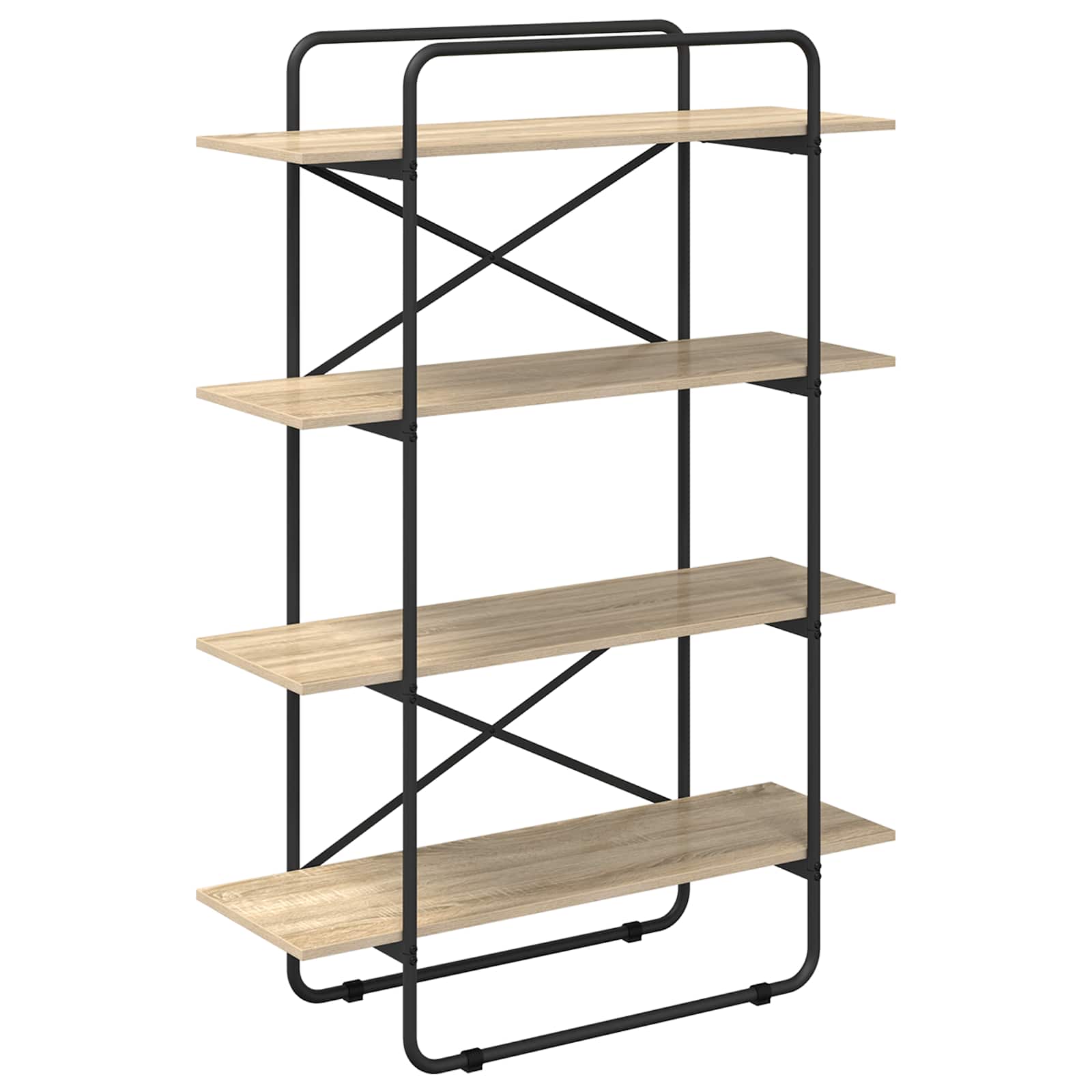 Bookshelf 4-Tier 100 x 35 x 140 cm PB Sonoma Oak