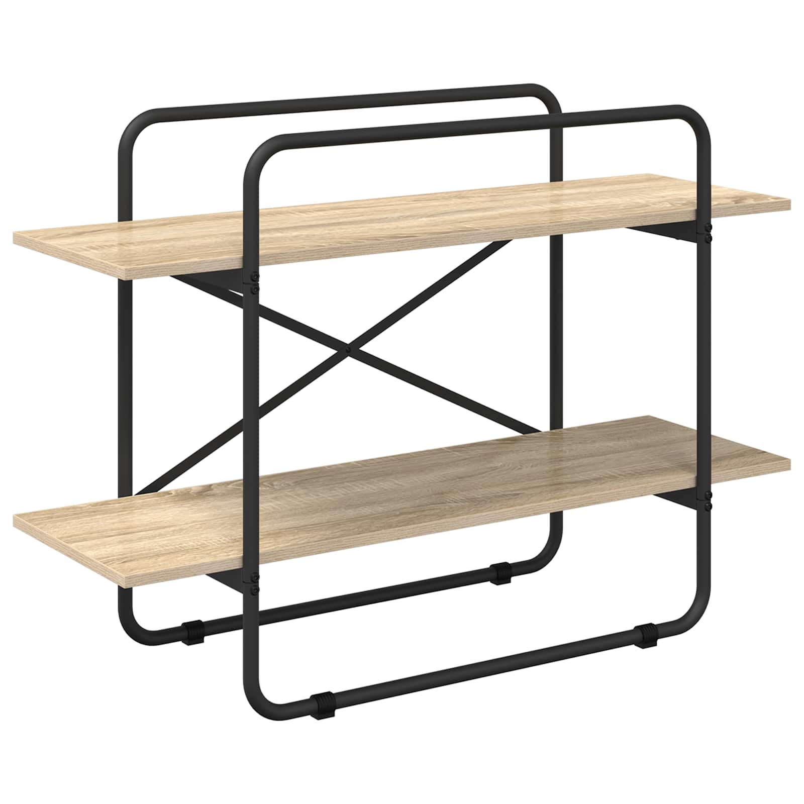 Bookshelf 2-Tier 100 x 35 x 70 cm PB Sonoma Oak