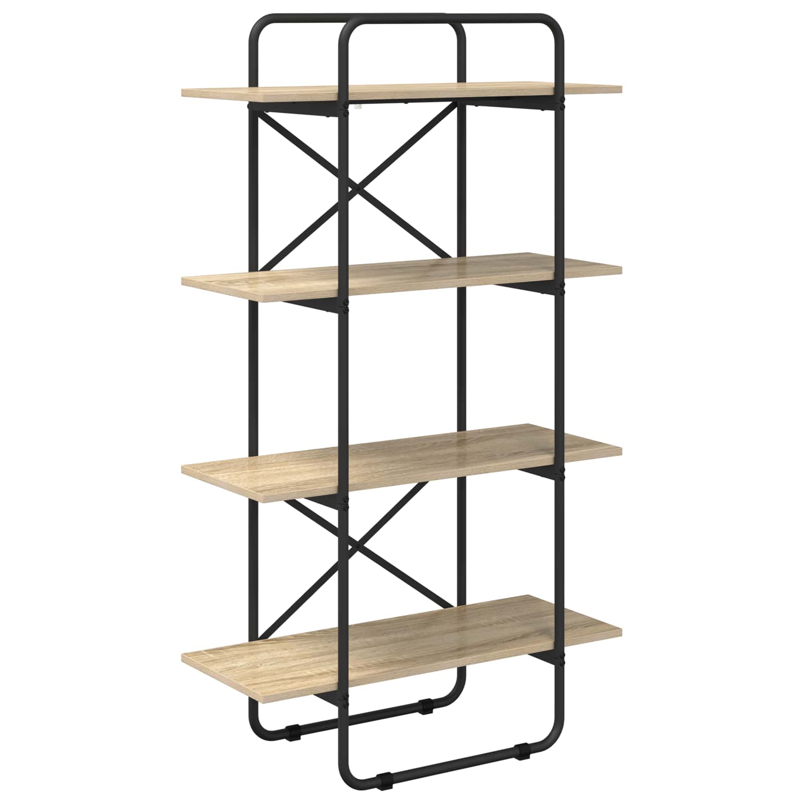 Bookshelf 4-Tier 80 x 35 x 140 cm PB Sonoma Oak
