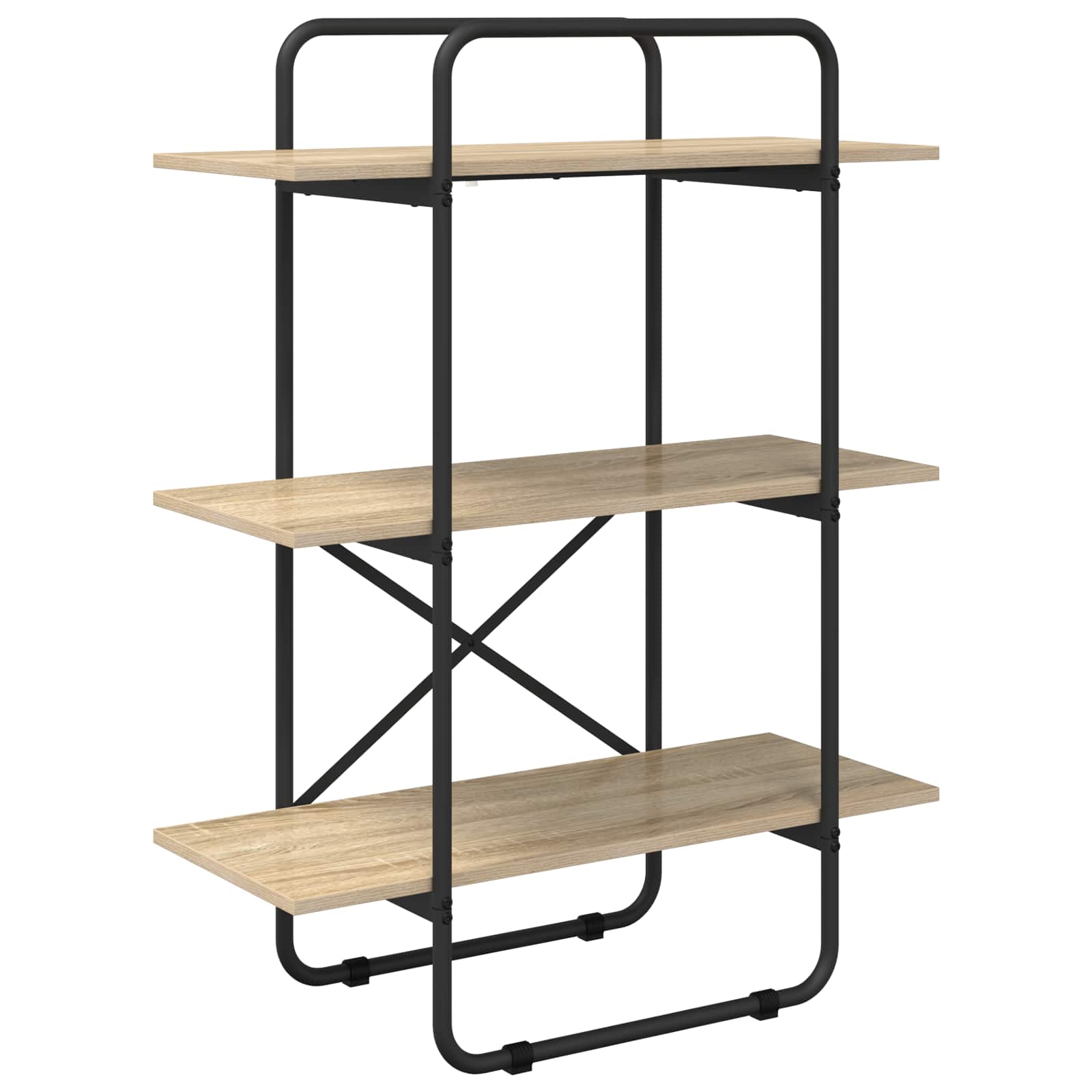 Bookshelf 3-Tier 80 x 35 x 105 cm PB Sonoma Oak