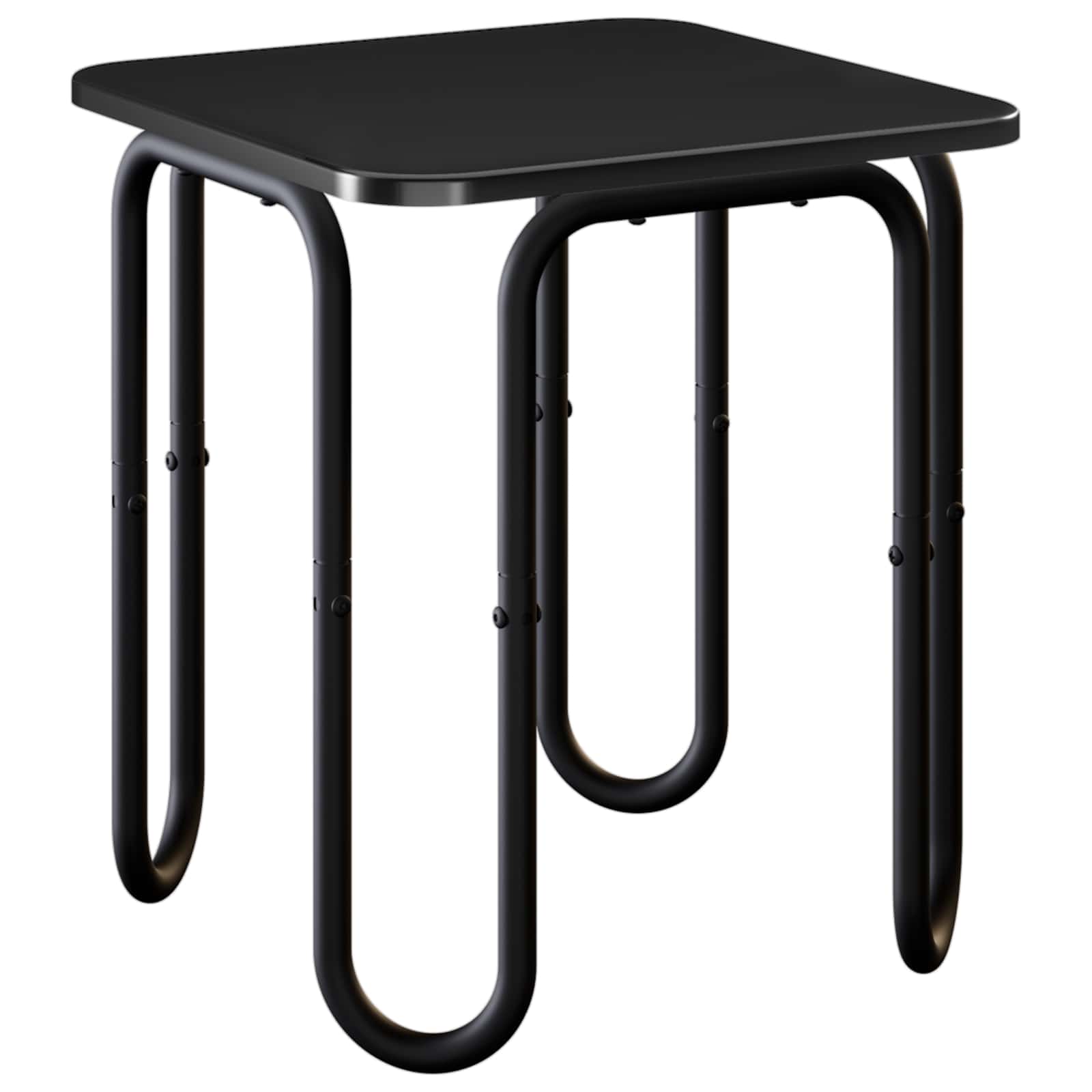 Coffee Table Black 40 x 40 x 45 cm Engineered Wood