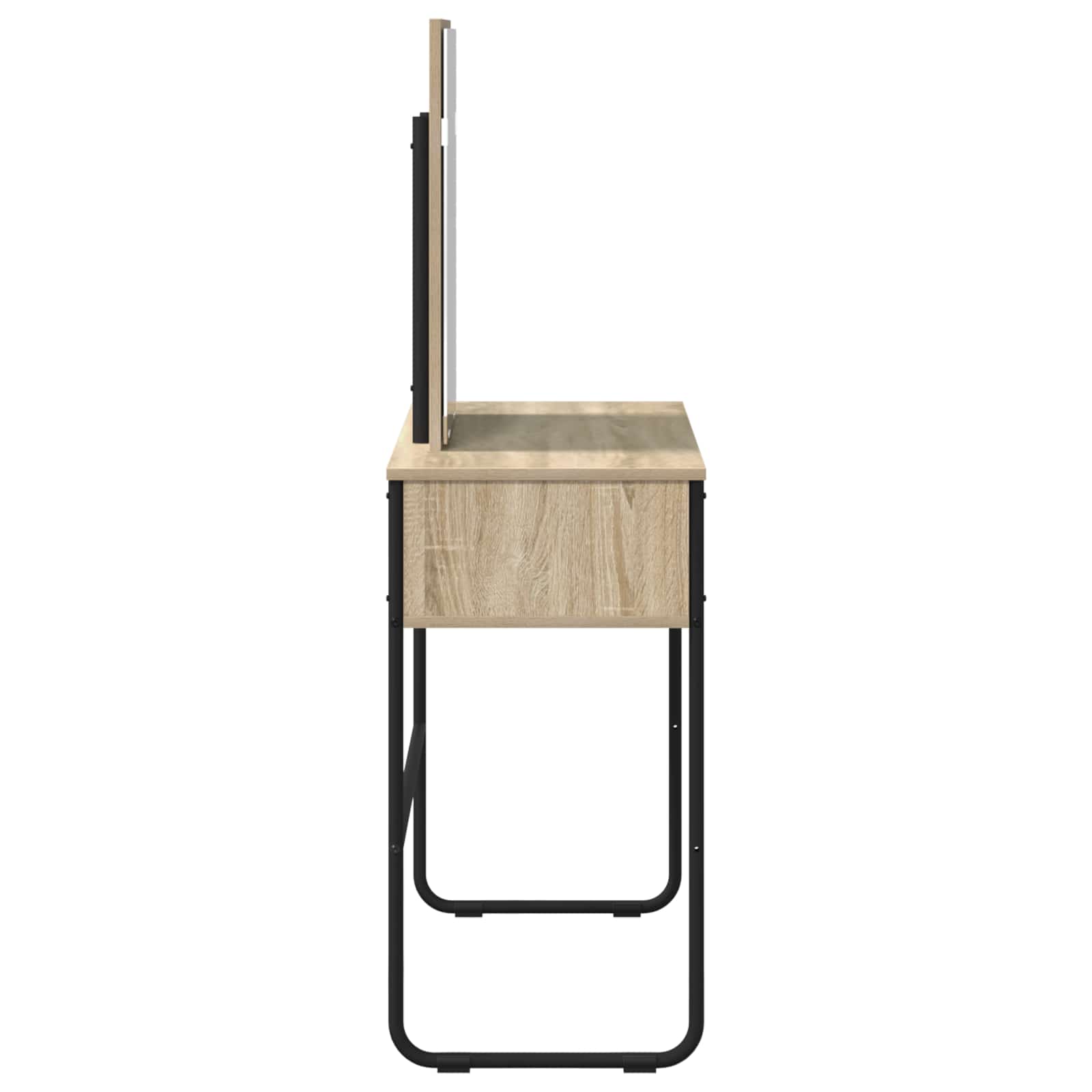 Dressing Table Sonoma Oak 81 x 40 x 131 cm Engineered Wood