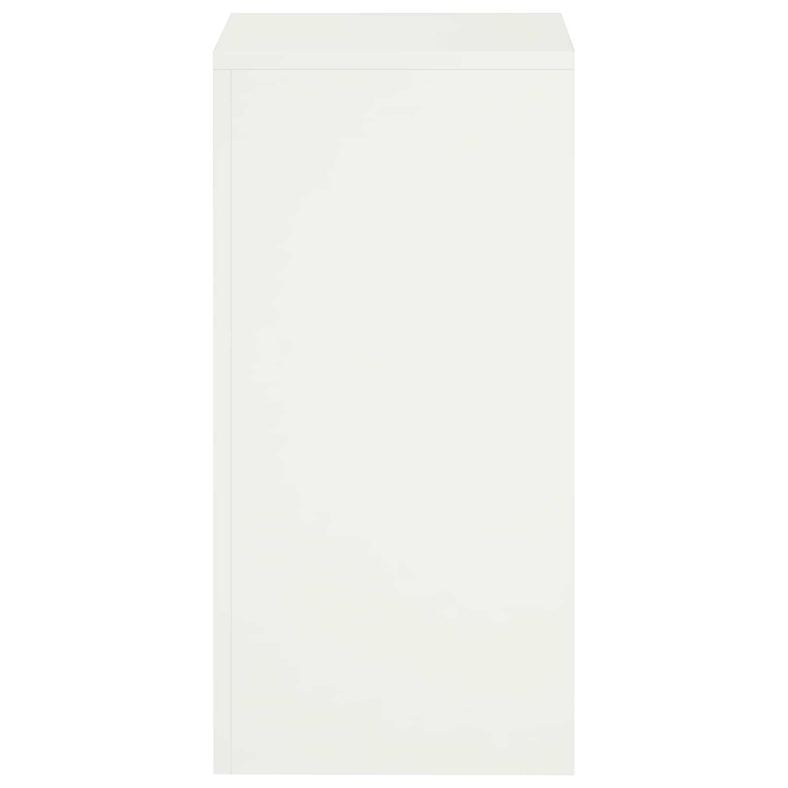 Plant Stand 2 pcs White 30 x 30 x 60 cm Steel