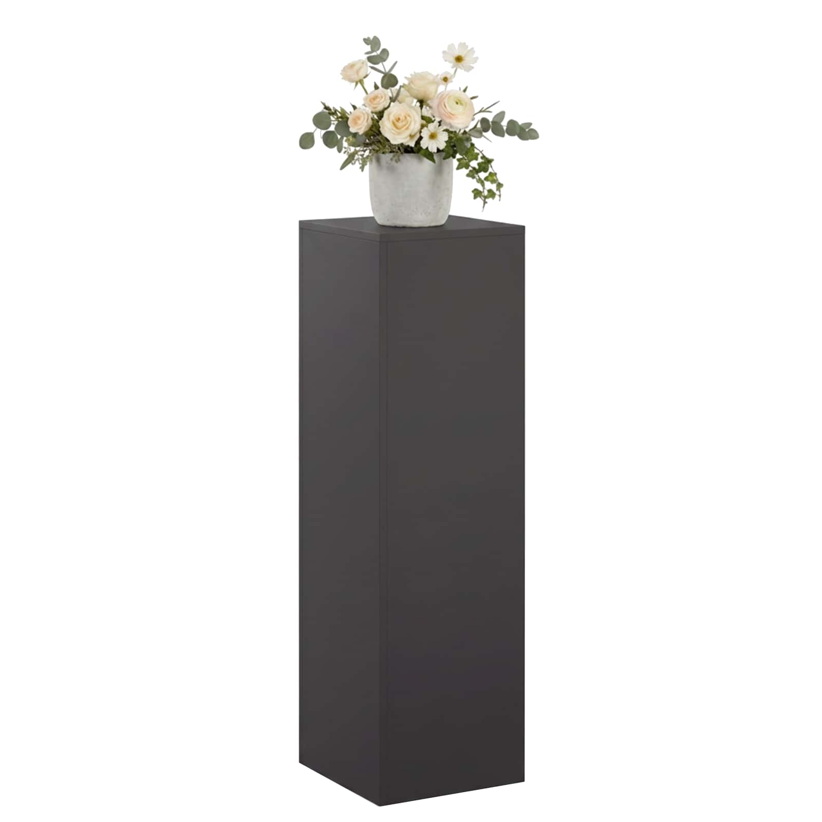 Plant Stand Black 30 x 30 x 100 cm Steel