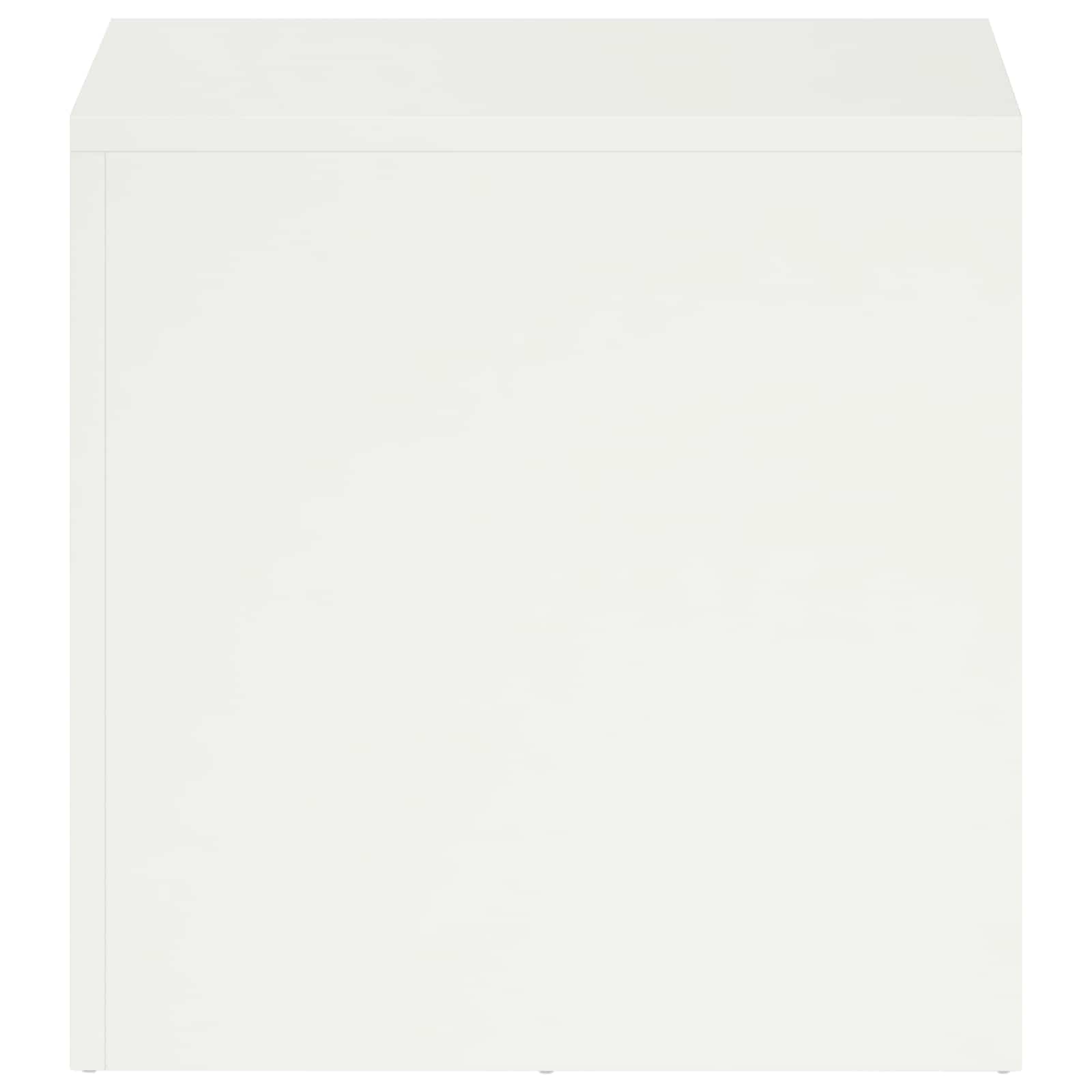 Plant Stand 2 pcs White 40 x 40 x 40 cm Steel