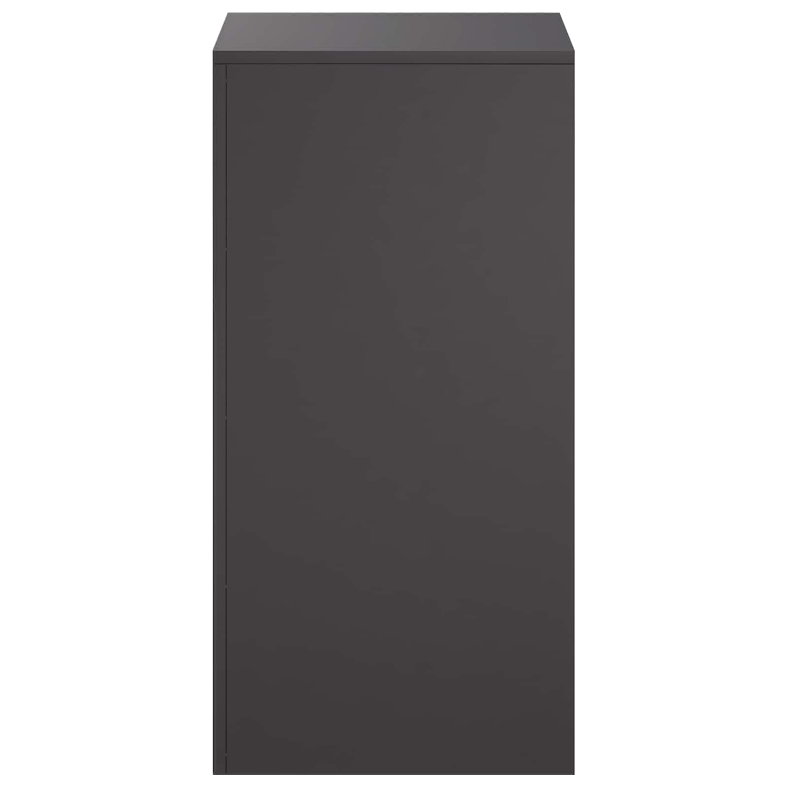 Plant Stand Black 40 x 40 x 80 cm Steel
