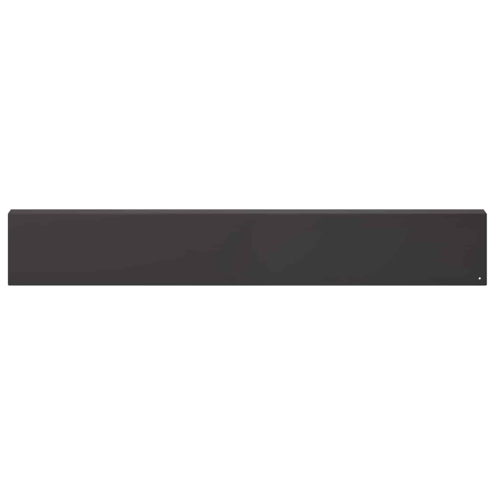 Garden Edging Cover 10 pcs 100 x 6 x 15 cm Steel Black