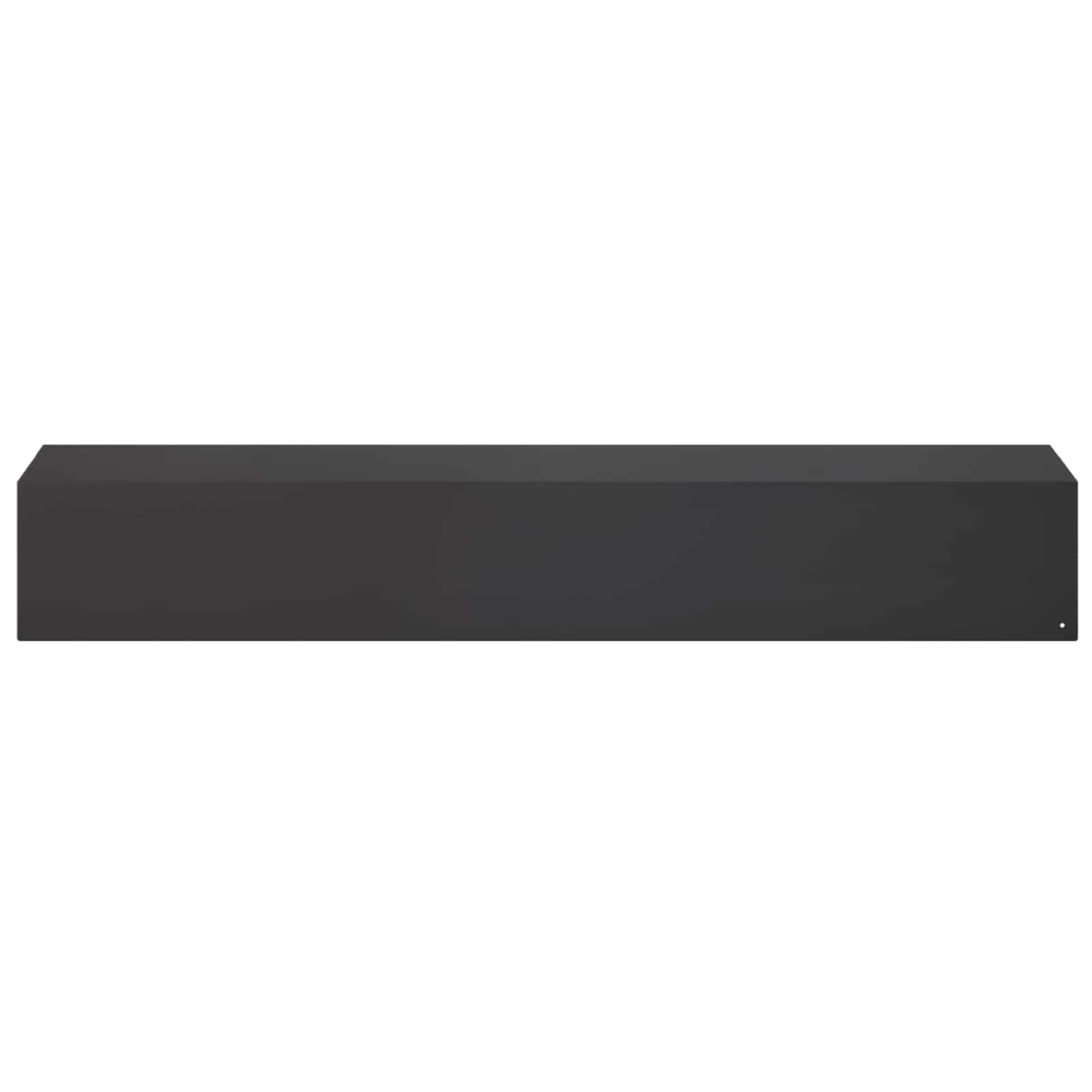 Garden Edging Cover 10 pcs 100 x 20 x 15 cm Steel Black