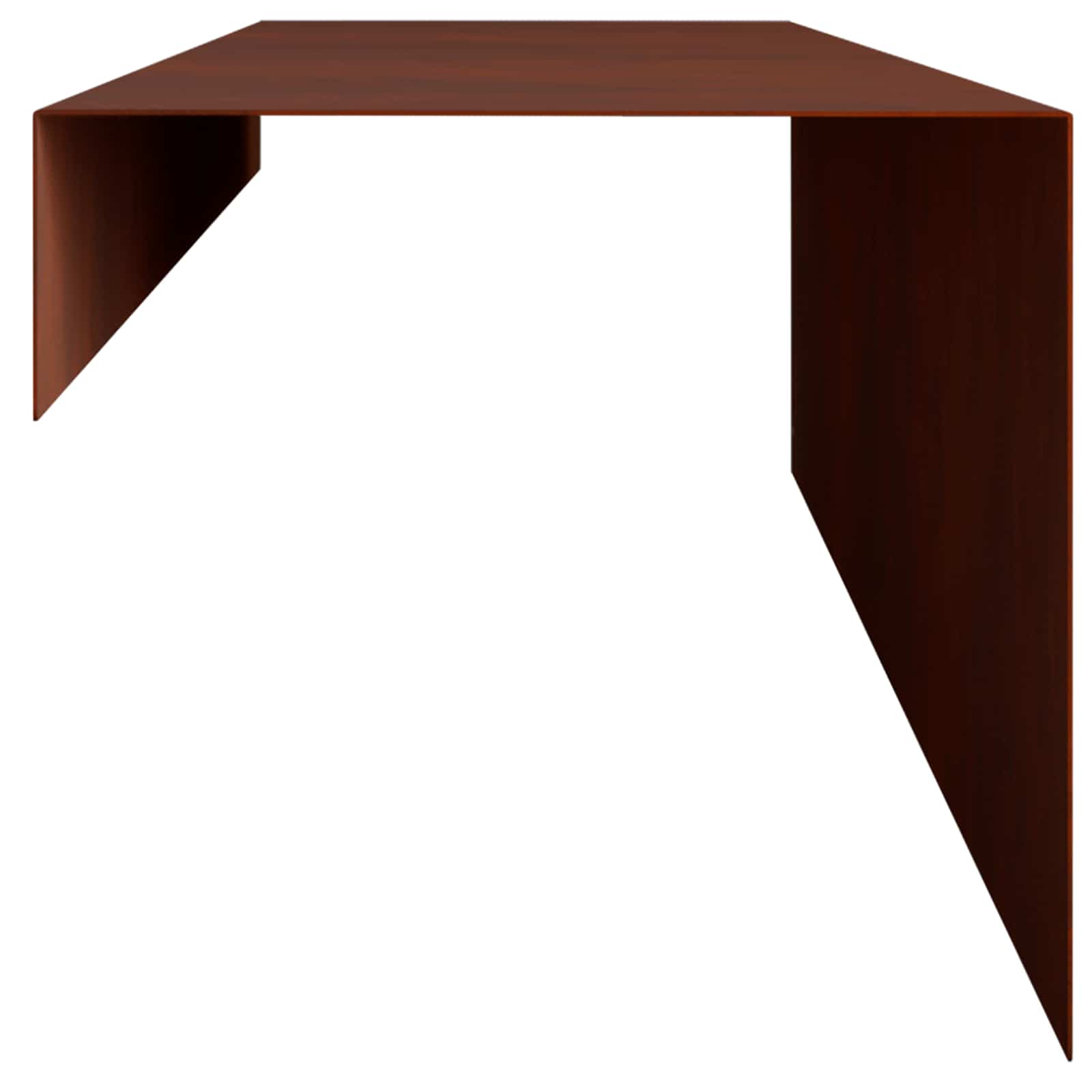 Garden Edging Cover 10 pcs 100 x 20 x 15 cm Weathering Steel