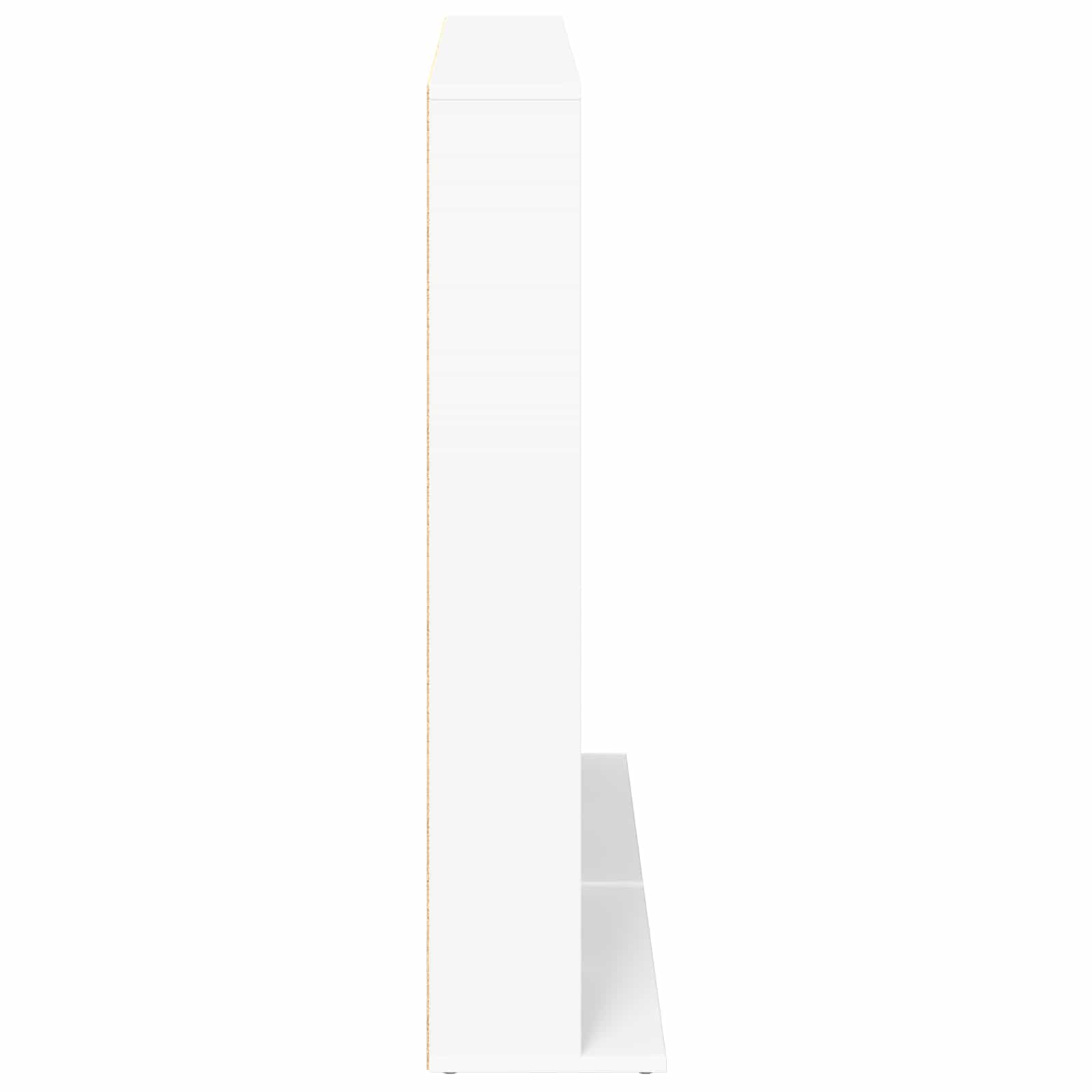 CD Cabinet 2 pcs White 65 x 23.5 x 97.5 cm Engineered Wood