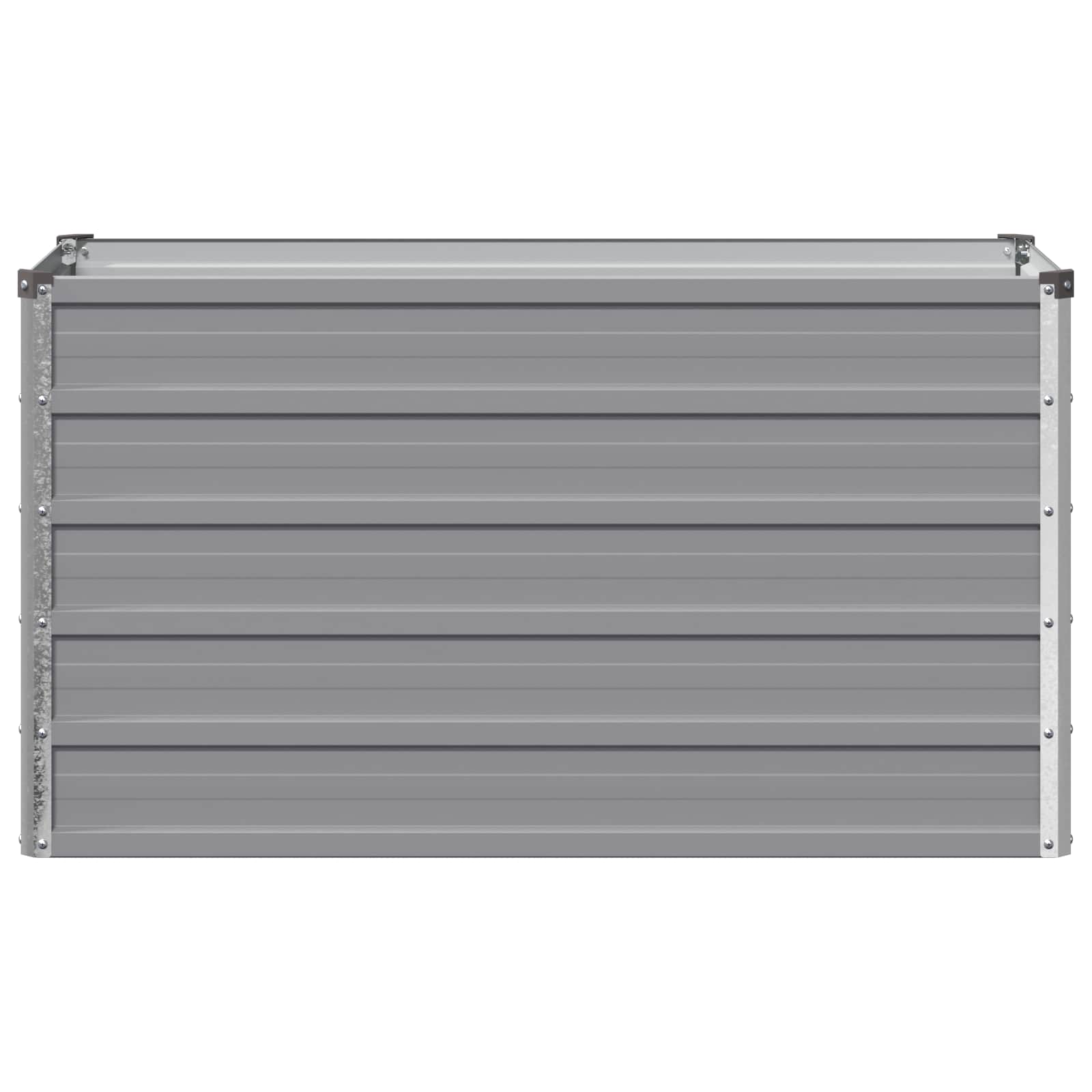 Raised Garden Bed Grey 100 x 40 x 55 cm cold-rolled steel