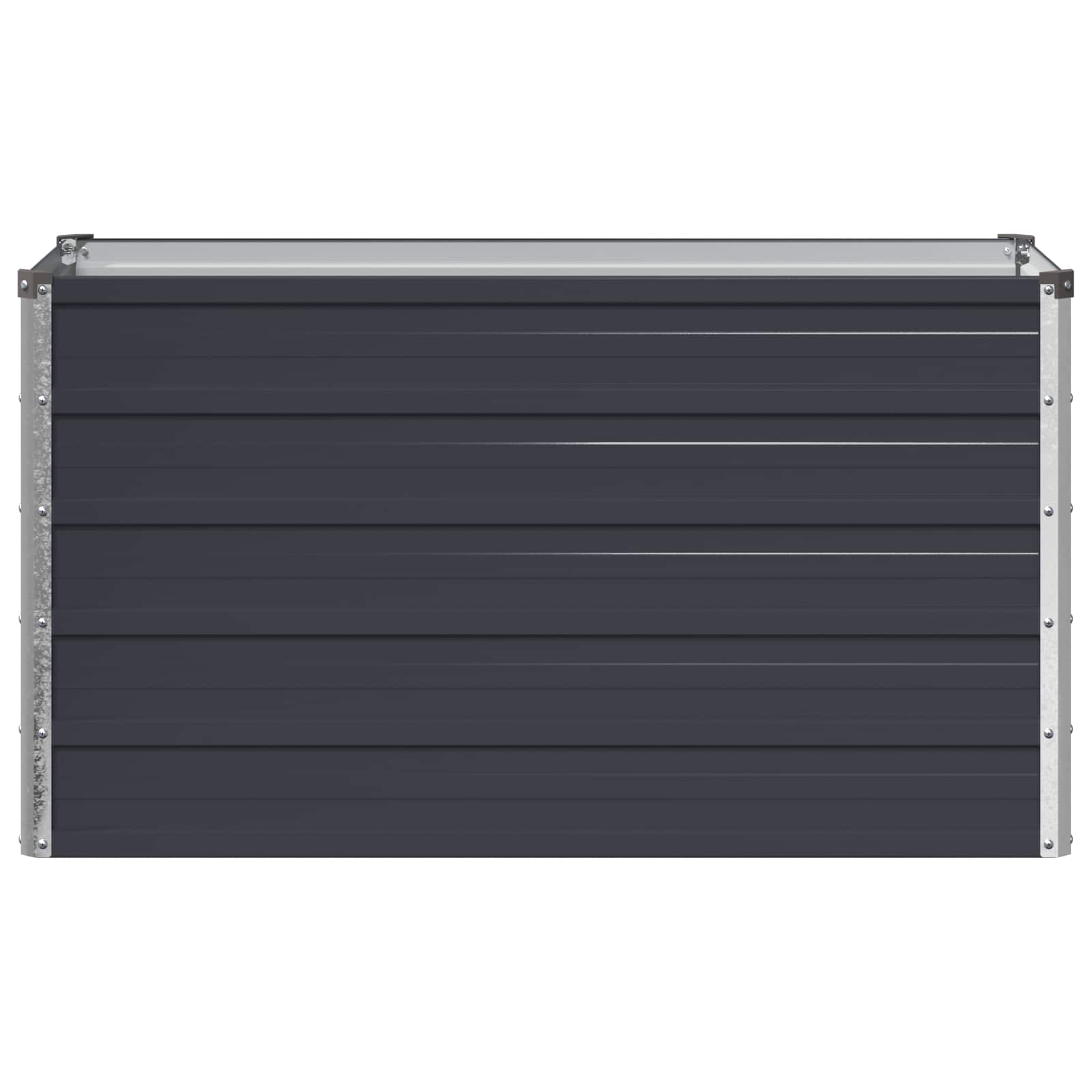 Raised Garden Bed Anthracite 100 x 40 x 55 cm cold-rolled steel