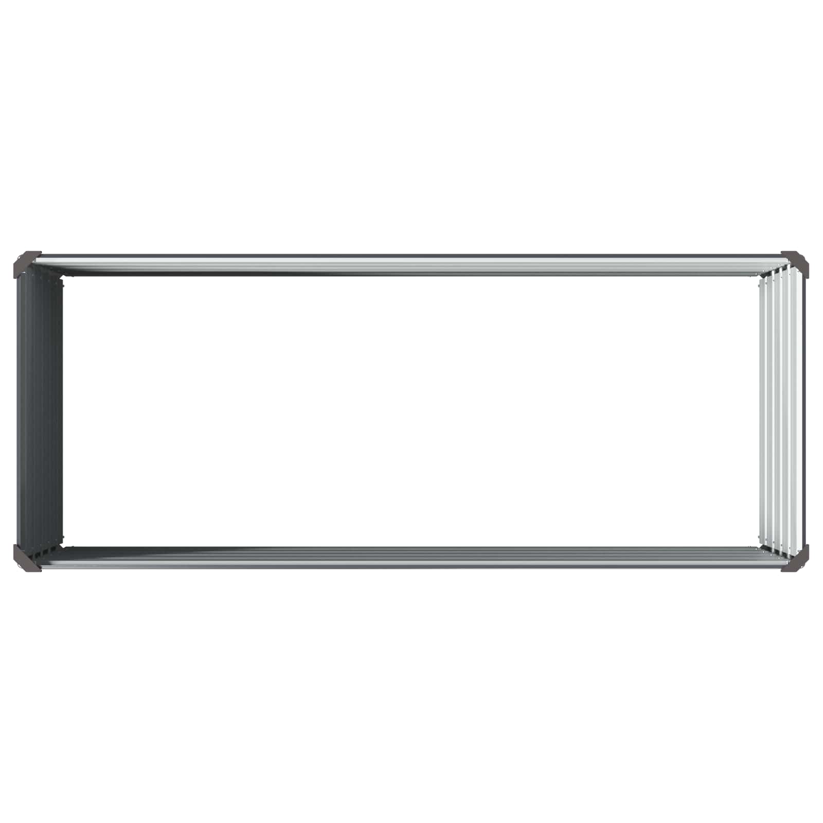 Raised Garden Bed Anthracite 100 x 40 x 55 cm cold-rolled steel