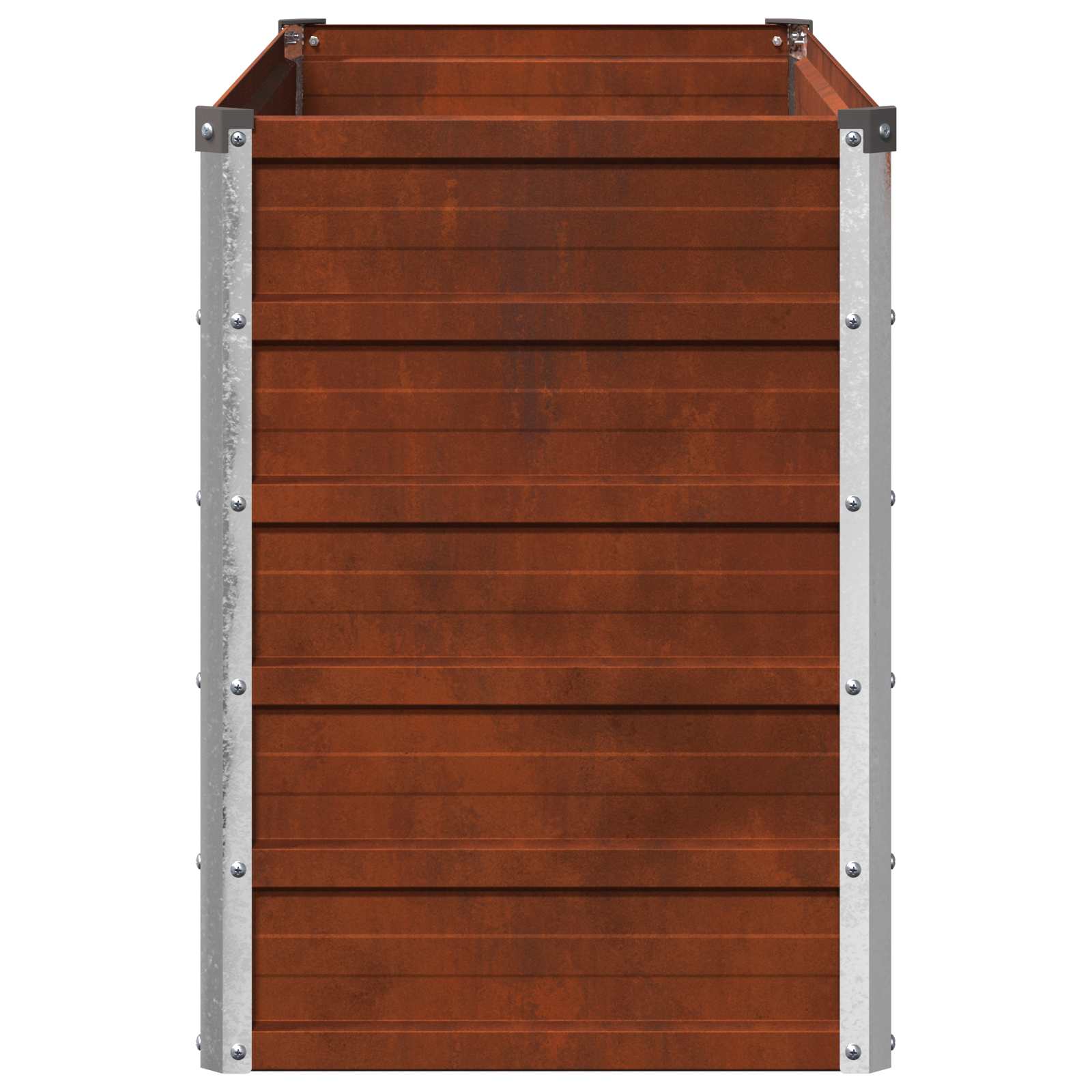 Raised Garden Bed Rusty 100 x 40 x 55 cm corton