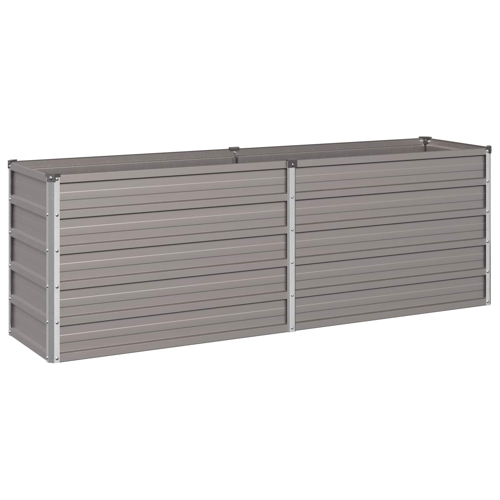 Raised Garden Bed Rusty 160 x 40 x 55 cm corton