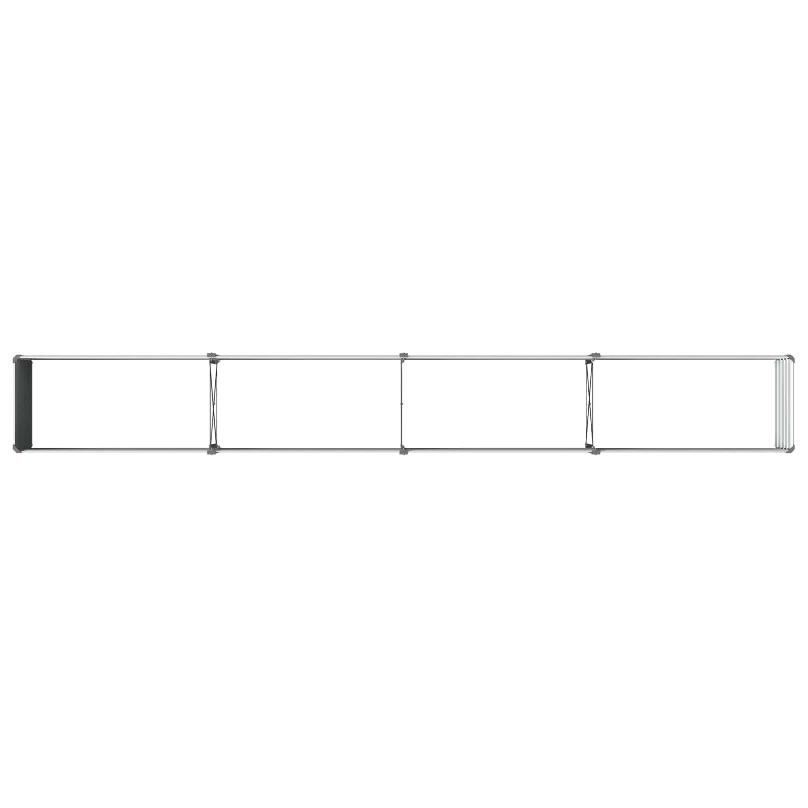 Raised Garden Bed Grey 320 x 40 x 55 cm cold-rolled steel