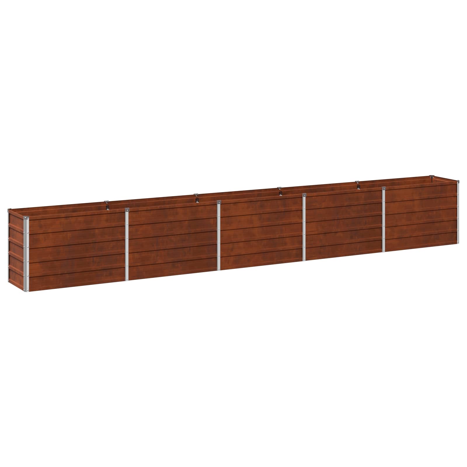Raised Garden Bed Rusty 400 x 40 x 55 cm corton