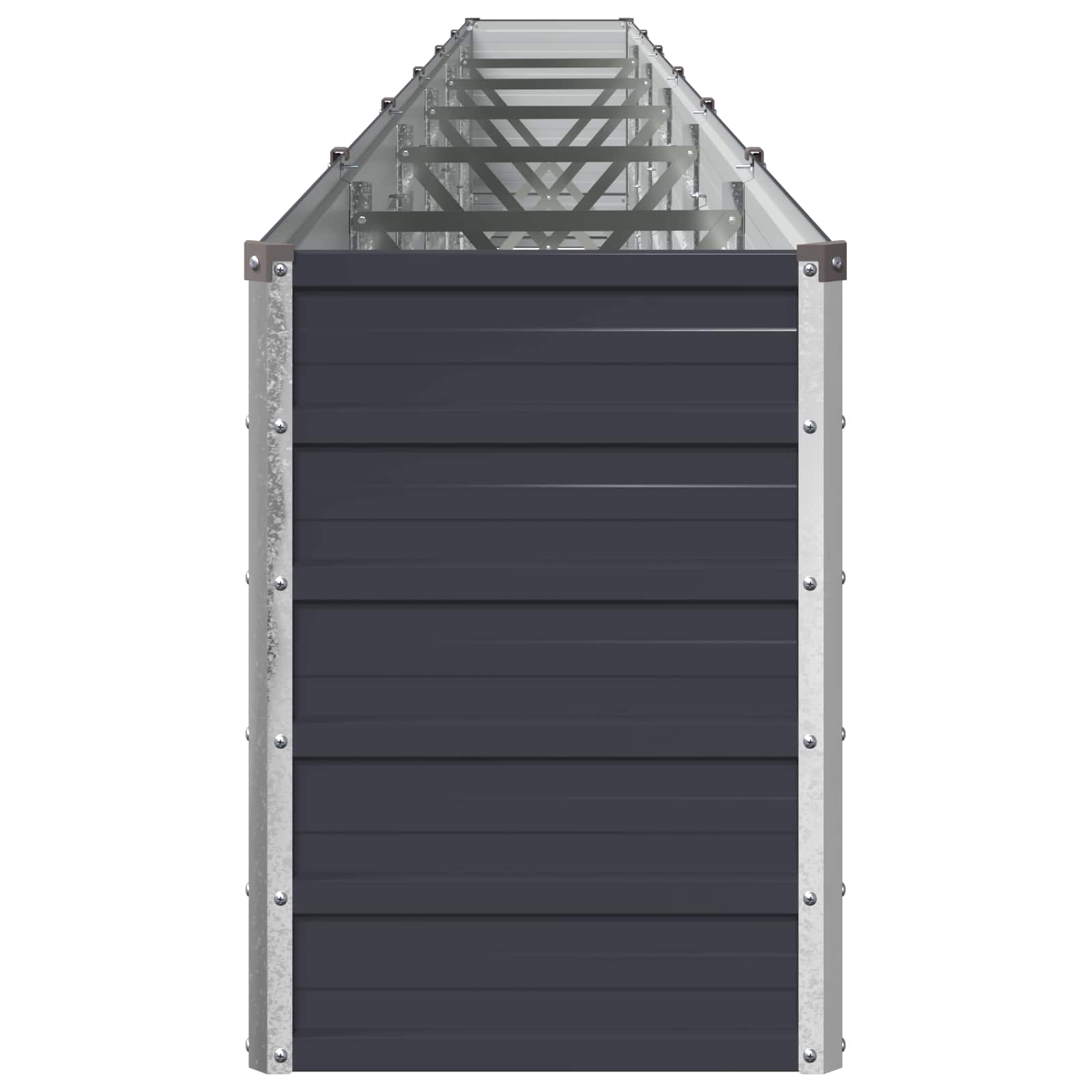 Raised Garden Bed Anthracite 600 x 40 x 55 cm cold-rolled steel