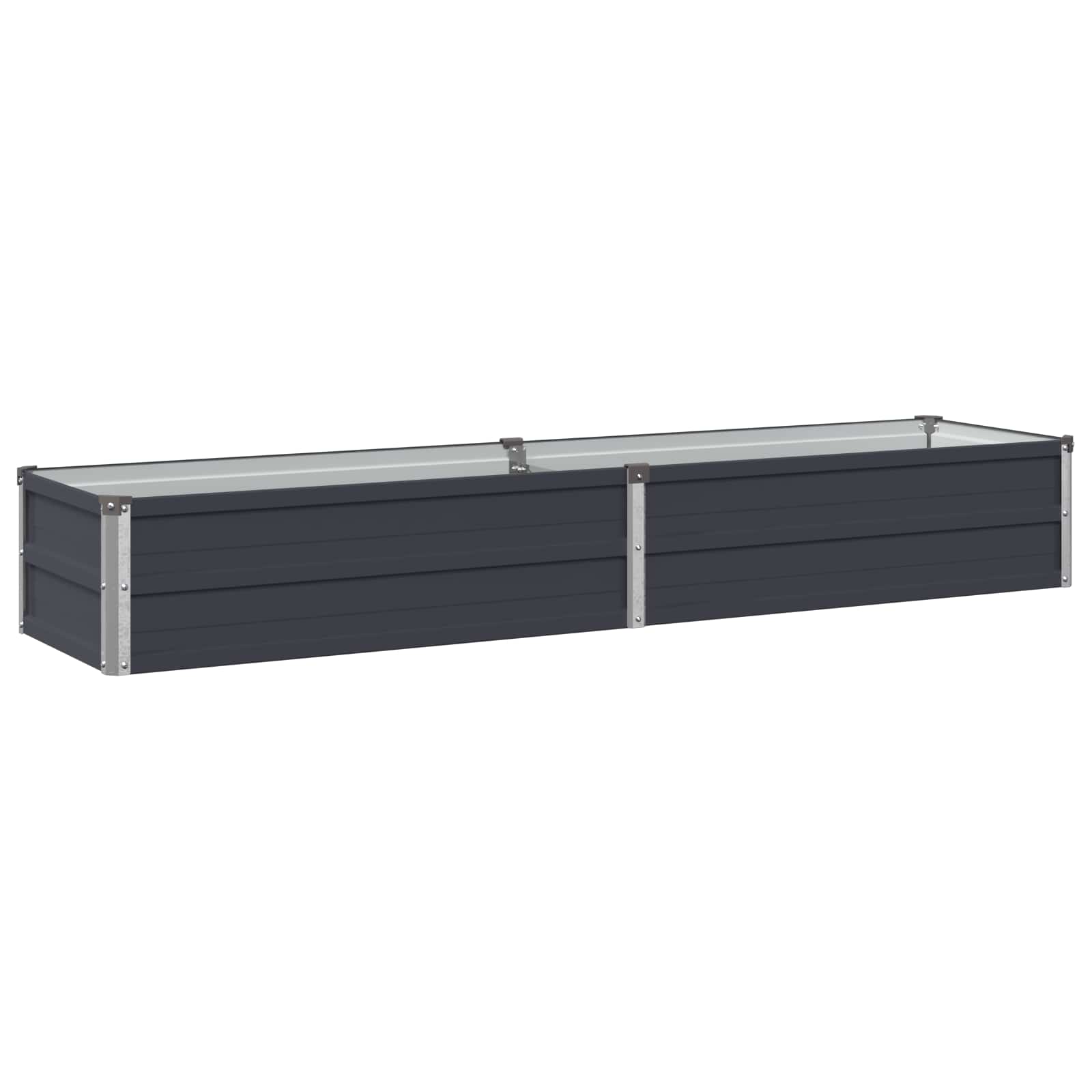 Raised Garden Bed Anthracite 160 x 40 x 24 cm cold-rolled steel