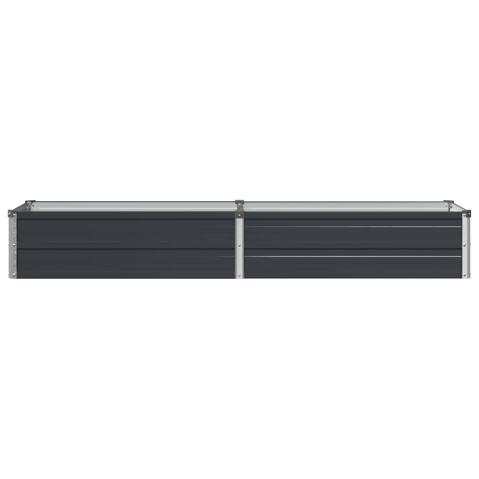Raised Garden Bed Anthracite 160 x 40 x 24 cm cold-rolled steel