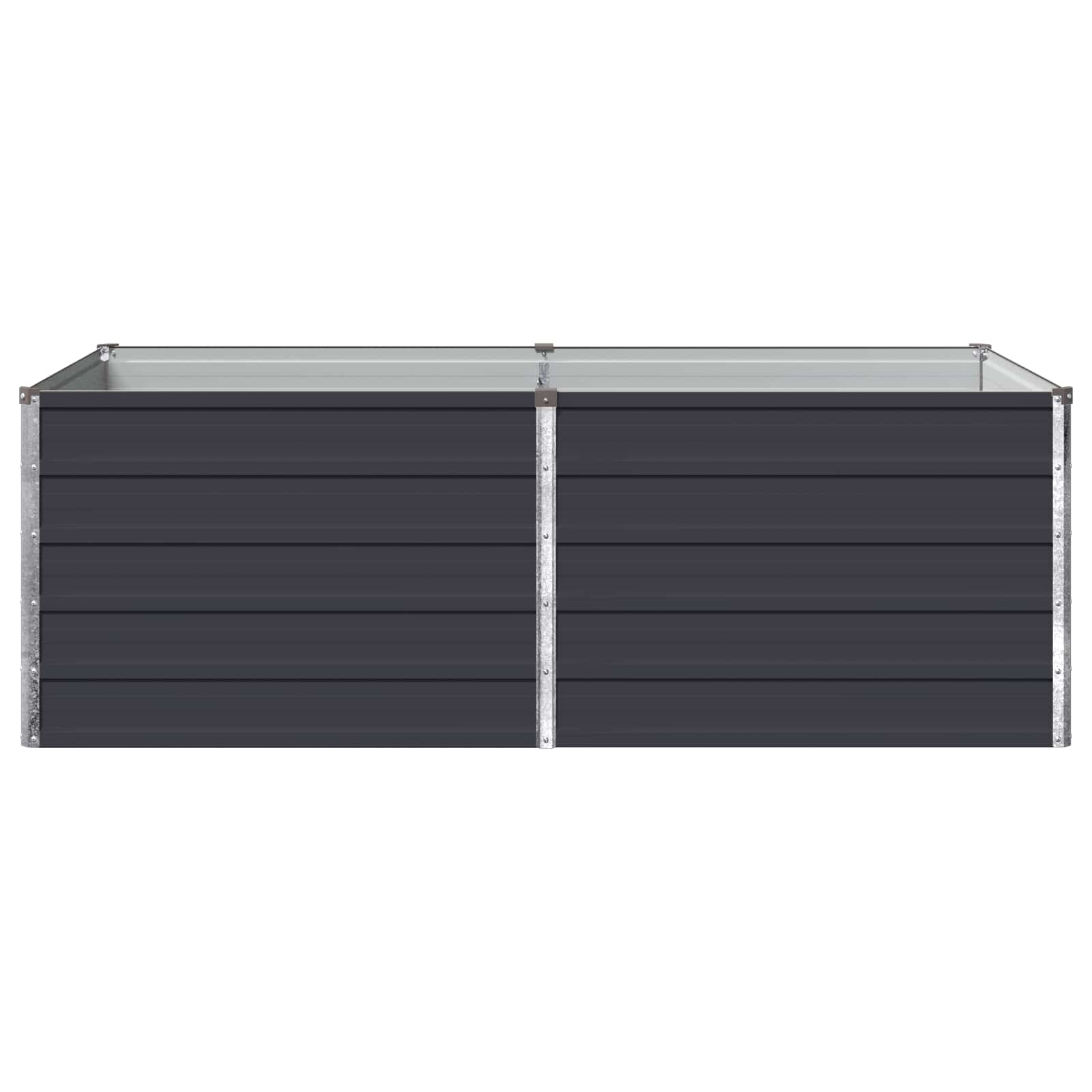 Raised Garden Bed Anthracite 160 x 80 x 55 cm cold-rolled steel