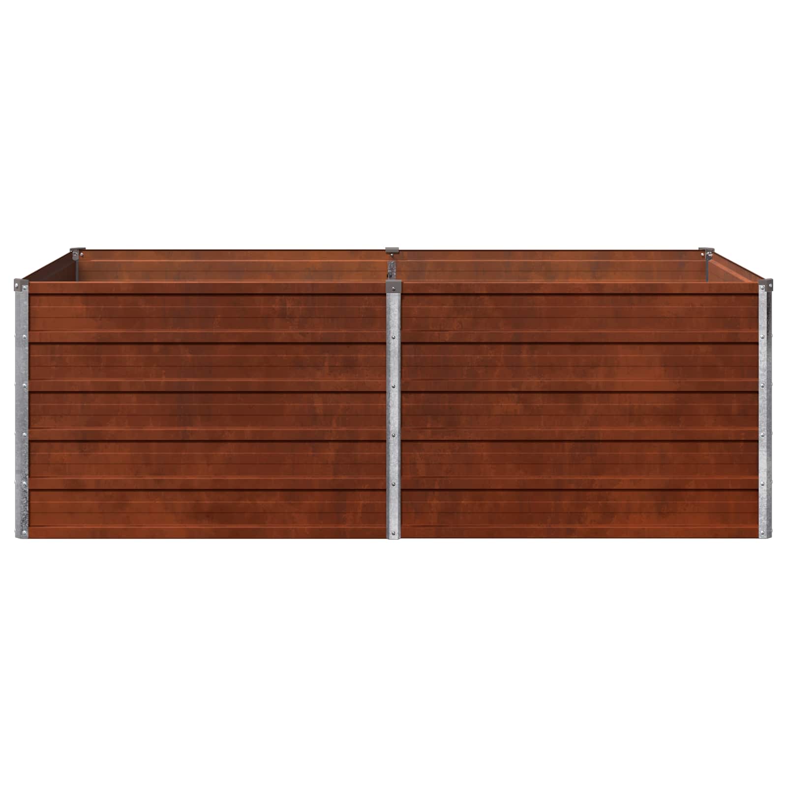 Raised Garden Bed Rusty 160 x 80 x 55 cm corton